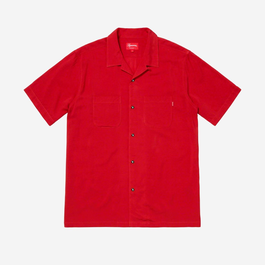 Supreme x Playboy Rayon S/S Shirt Red - 19SS 상세 이미지 1