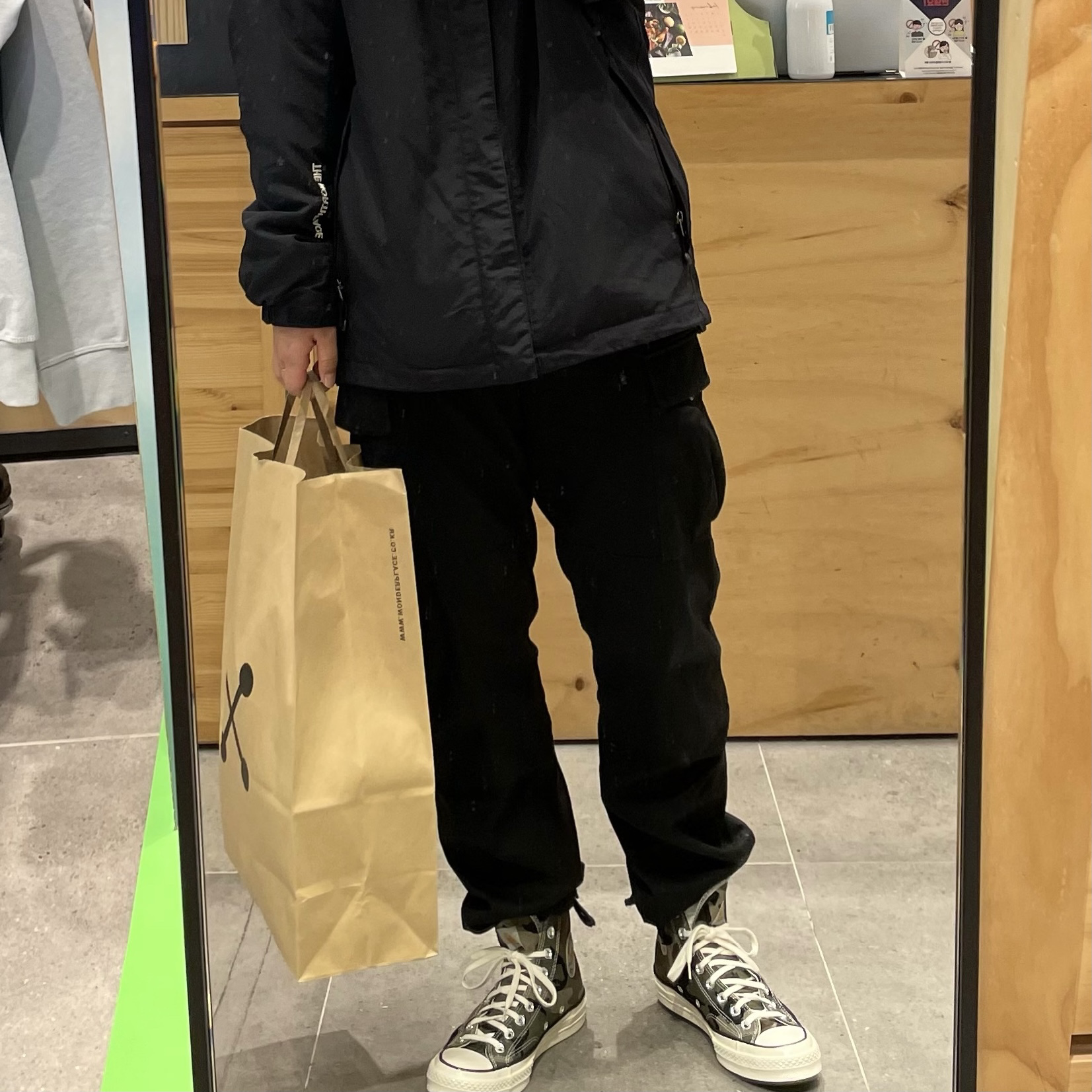 Converse x Carhartt WIP Chuck 70 High Covert Green 착용 스타일
