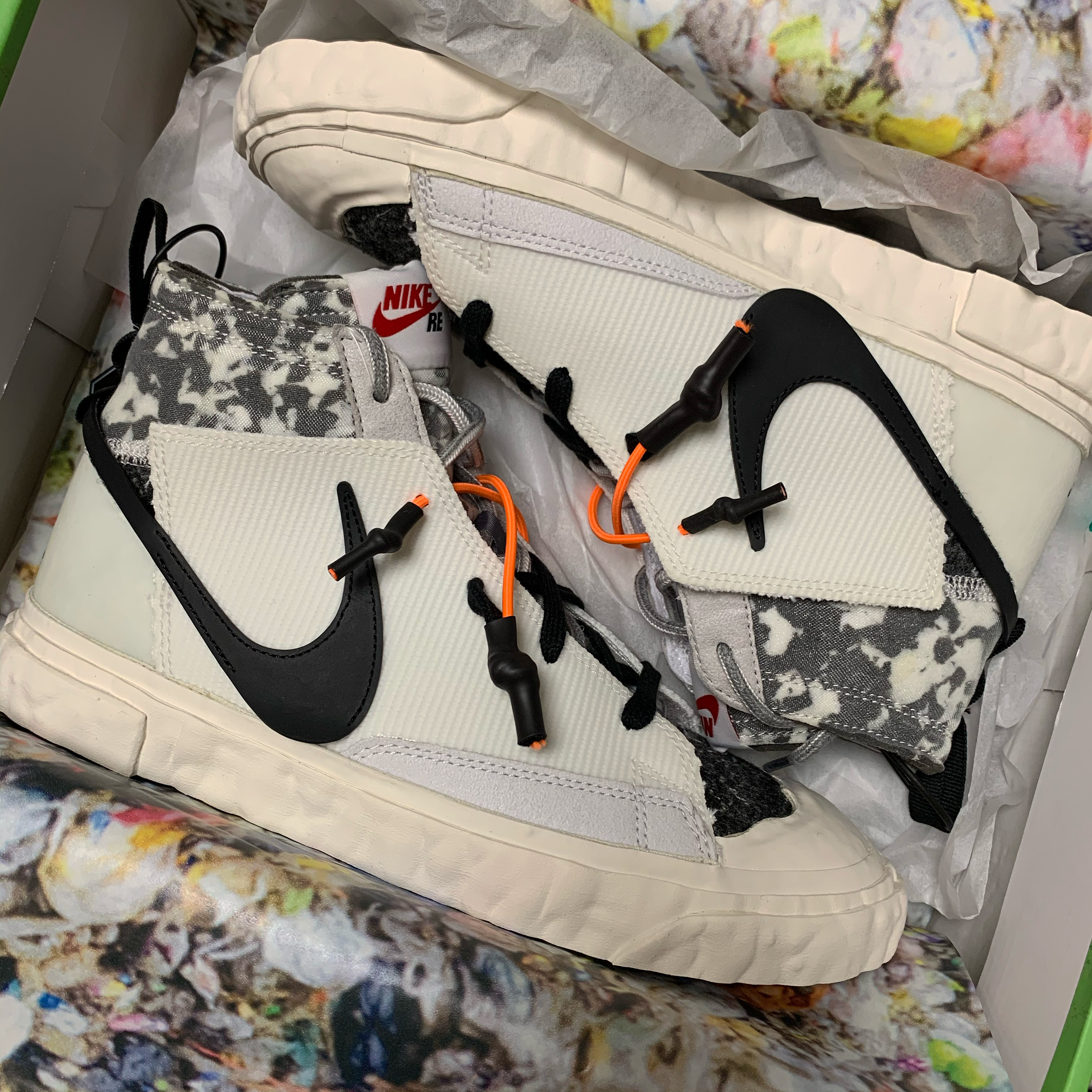 Nike x Readymade Blazer Mid White 착용 스타일
