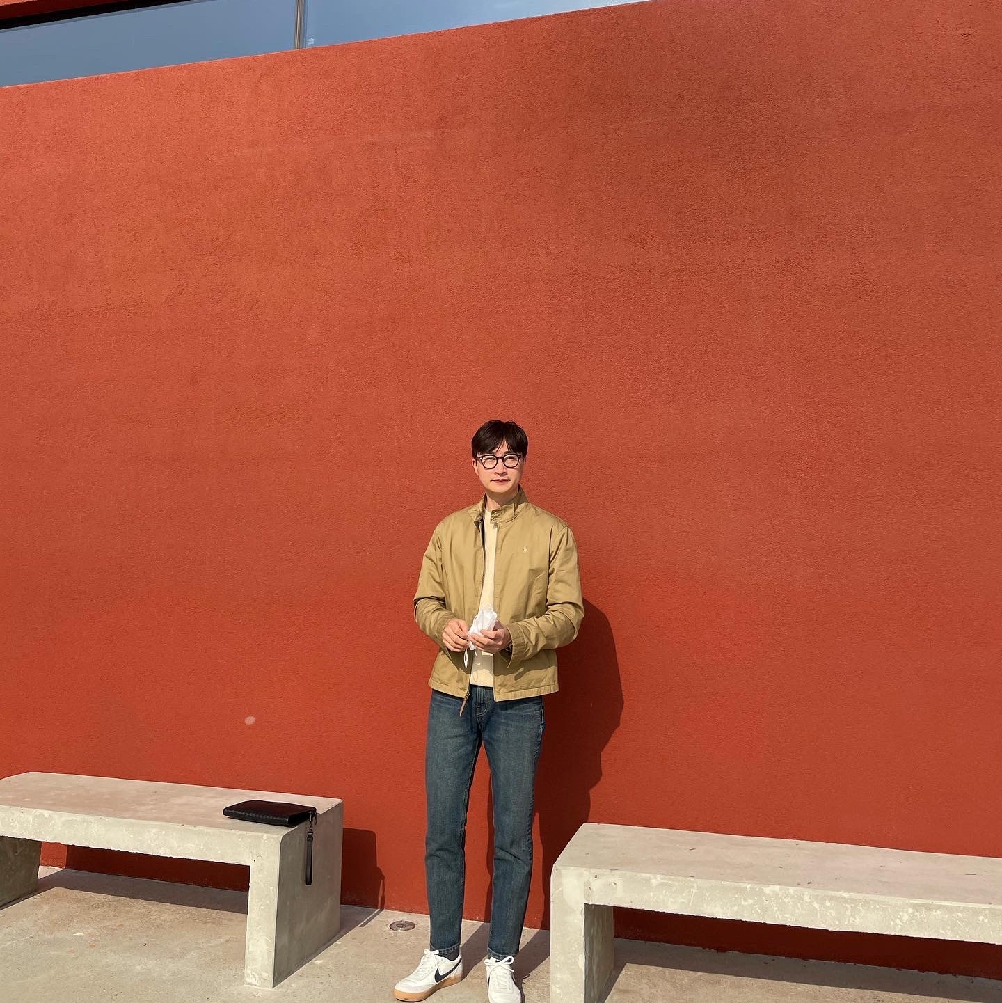 Nike x J.Crew Killshot 2 Sail Midnight Navy 착용 스타일