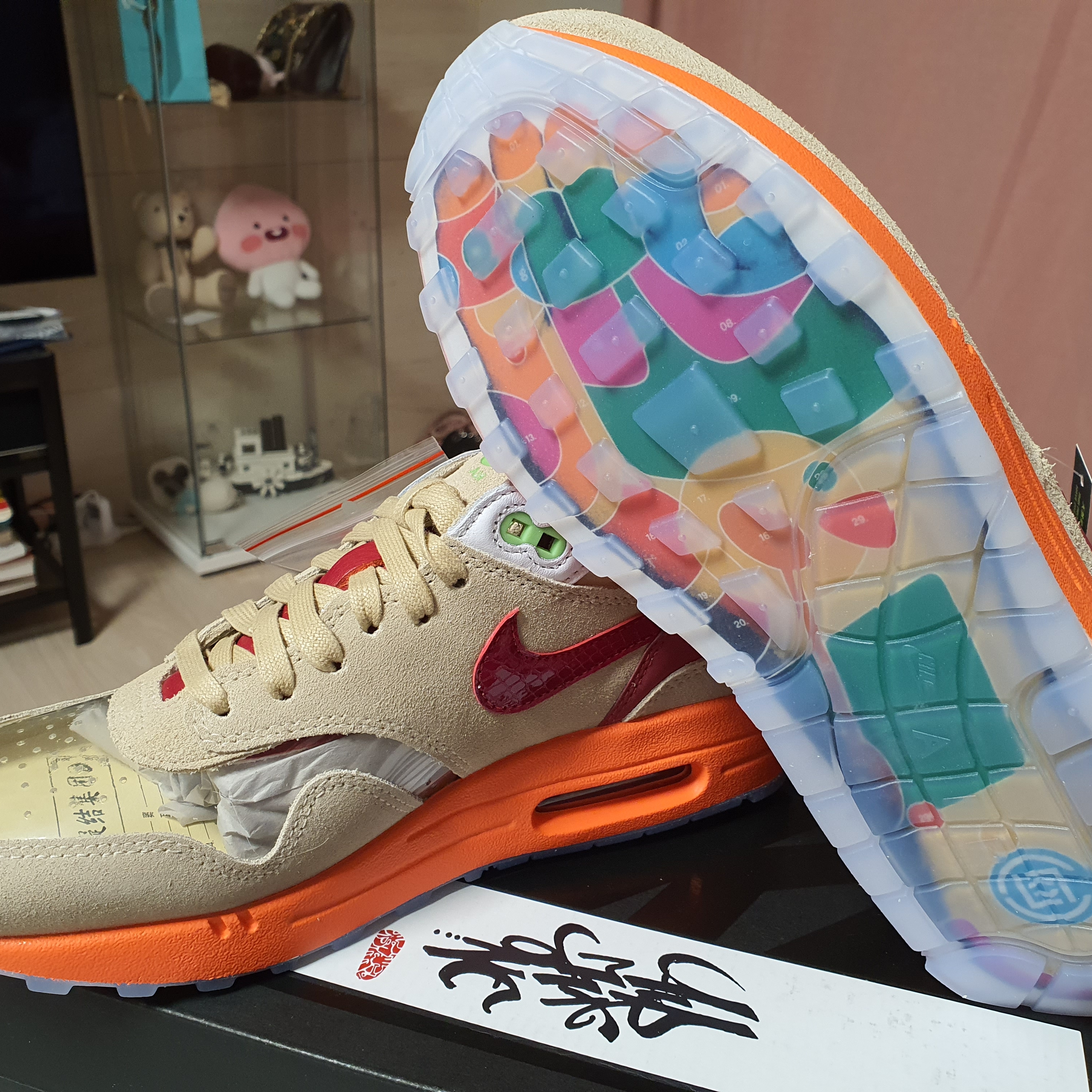 Nike x Clot Air Max 1 Net 착용 스타일 - 5