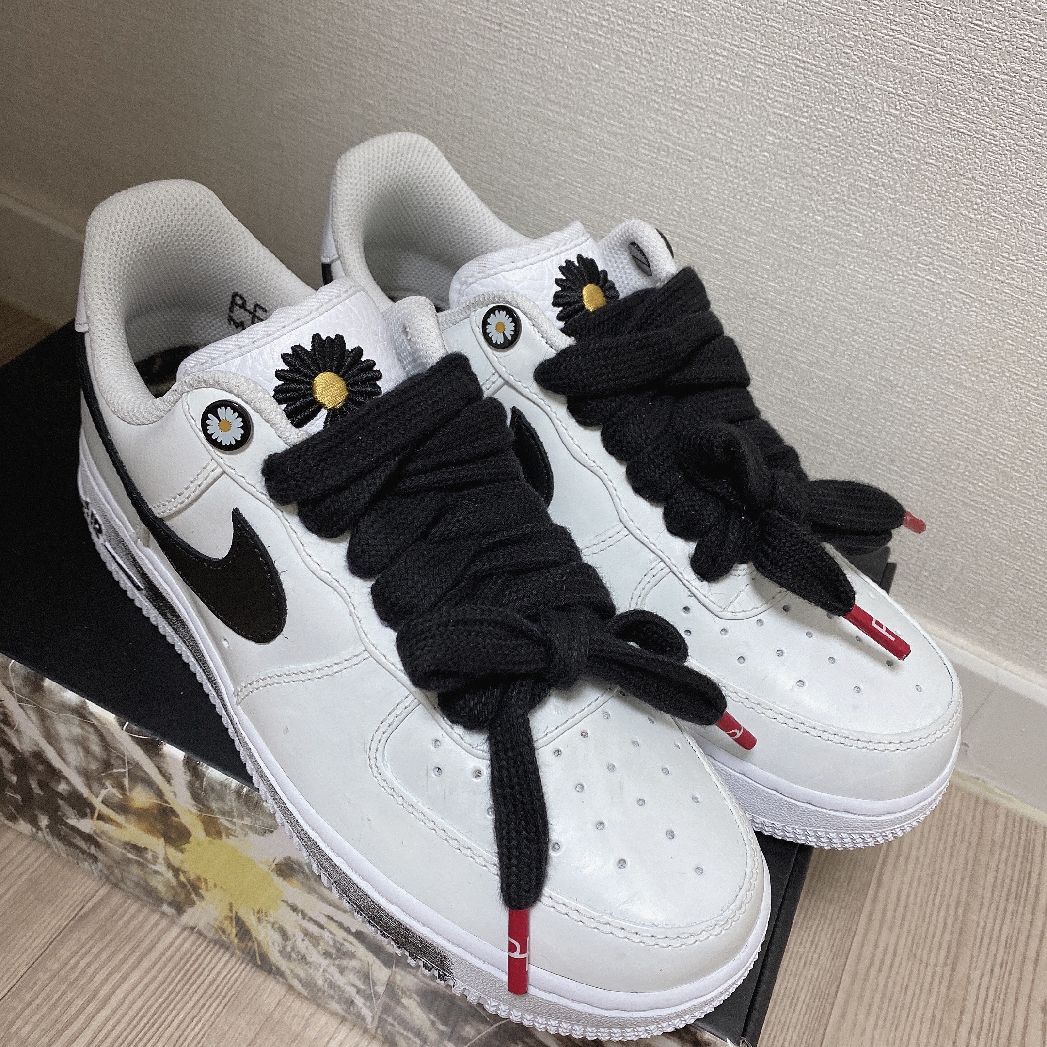 Nike x Peaceminusone Air Force 1 Low Para-Noise 2.0 착용 스타일 - 2