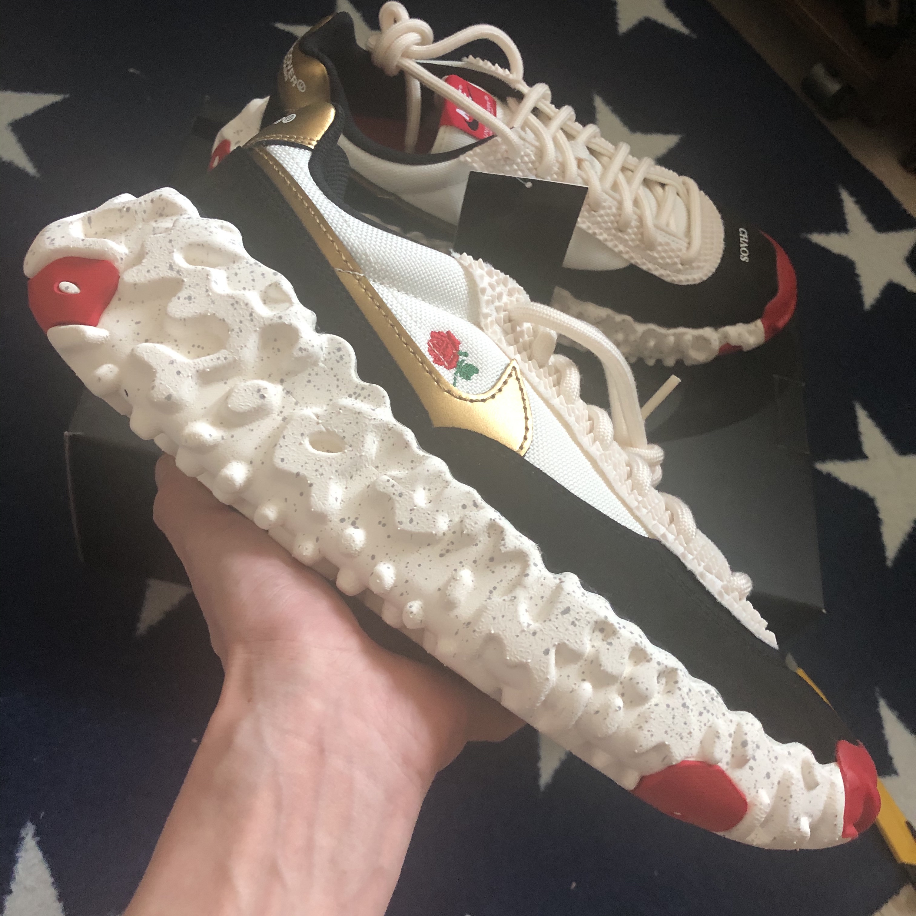 Nike x Undercover Overbreak Sail Gold 착용 스타일 - 3