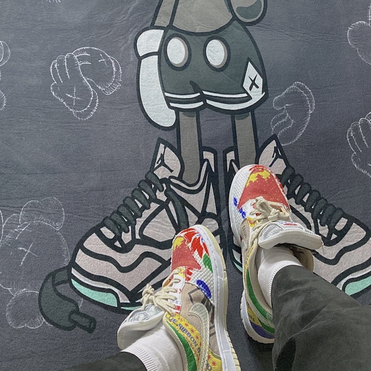 Nike x Kasina Dunk Low 80's Bus, Nike Dunk Low SP City Market 착용 스타일 - 2