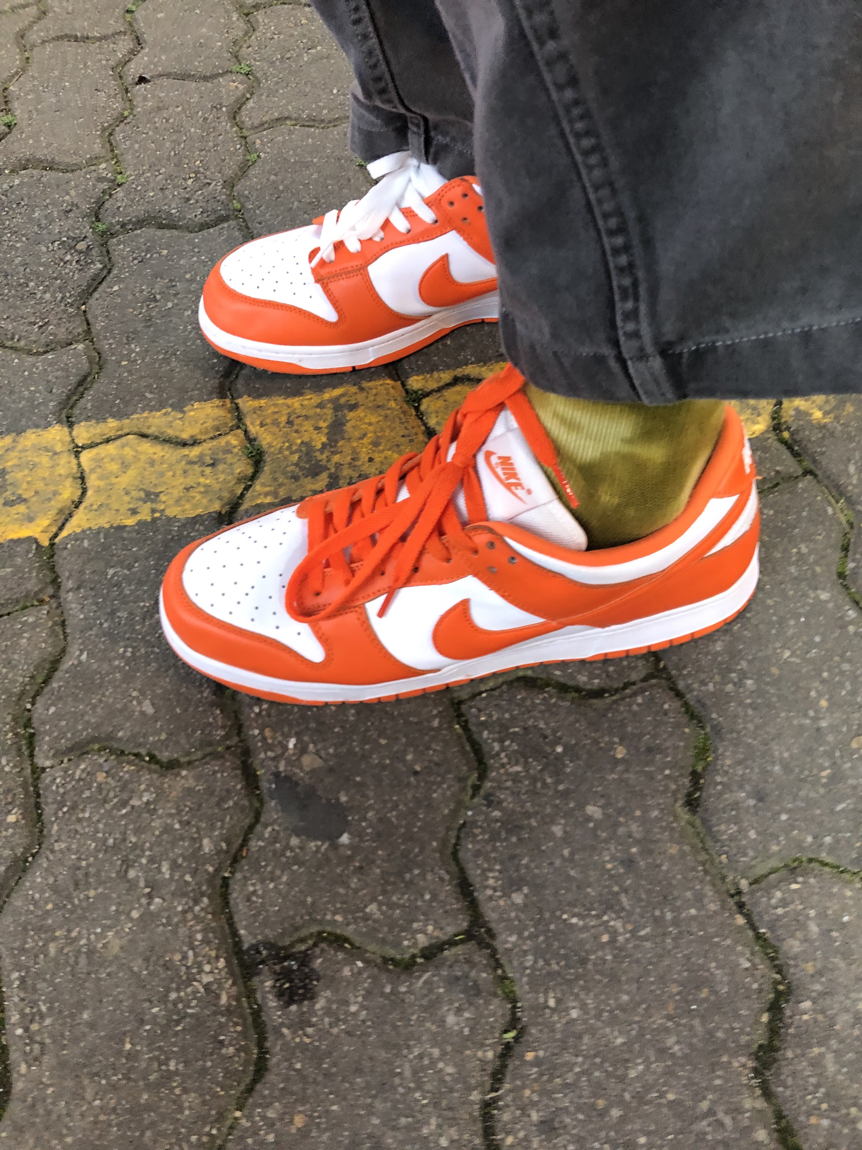 Nike Dunk Low SP Syracuse 2020 착용 스타일 - 5