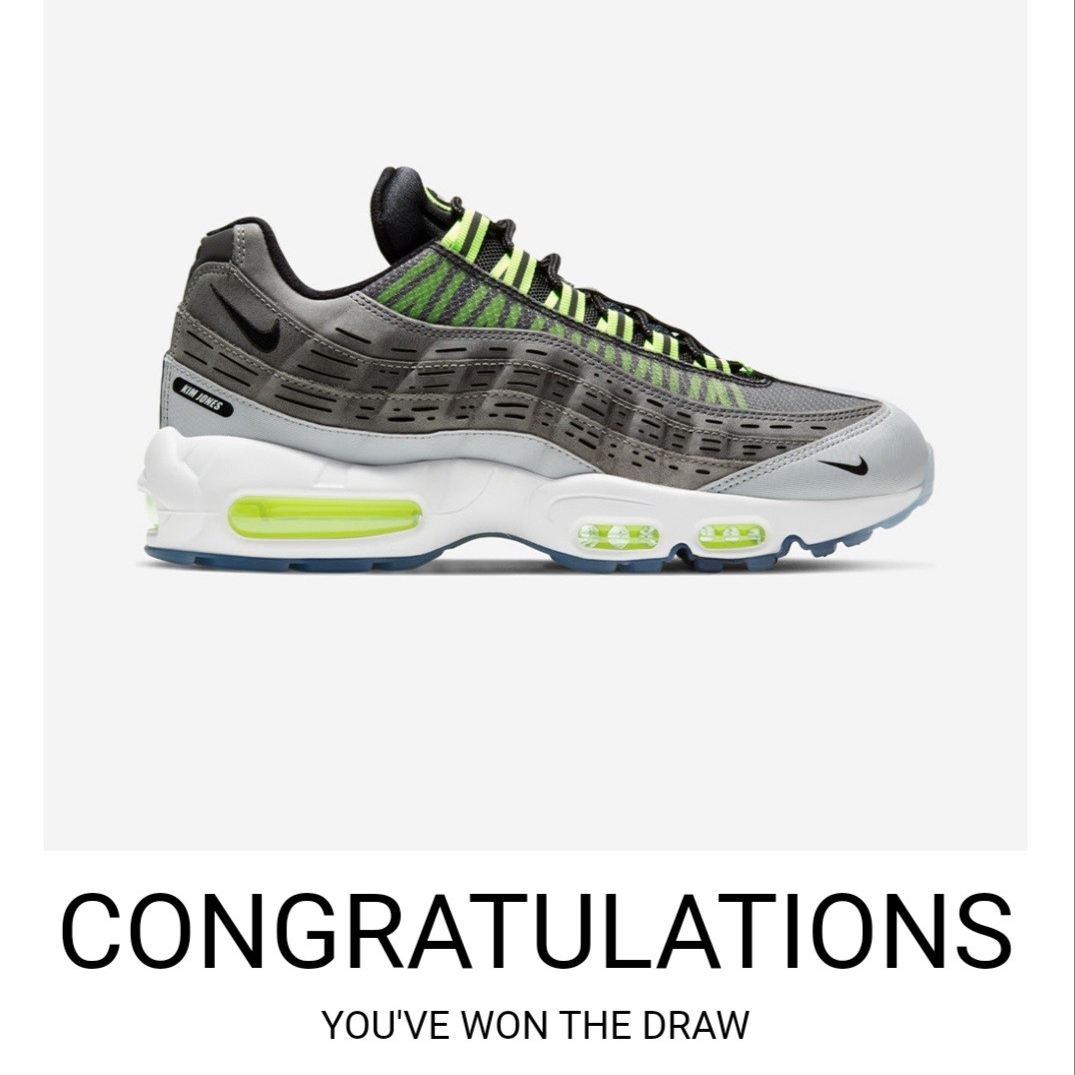 Nike x Kim Jones Air Max 95 Volt, Nike x Kim Jones Air Max 95 Total Orange 착용 스타일 - 1