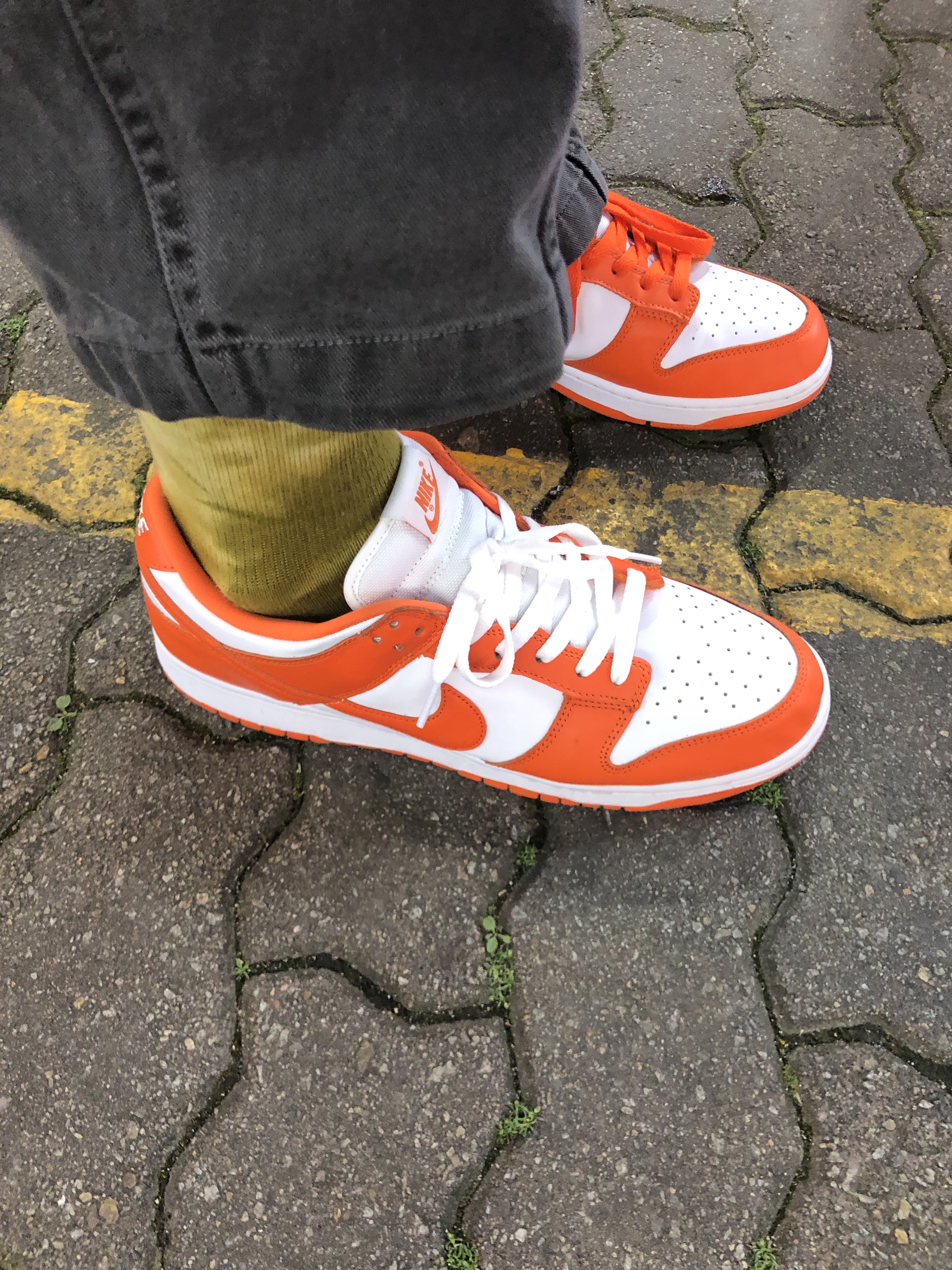Nike Dunk Low SP Syracuse 2020 착용 스타일 - 4