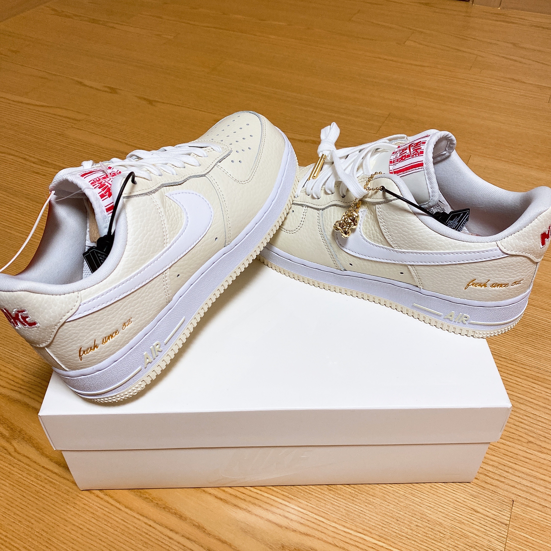 Nike Air Force 1 '07 PRM Popcorn 착용 스타일