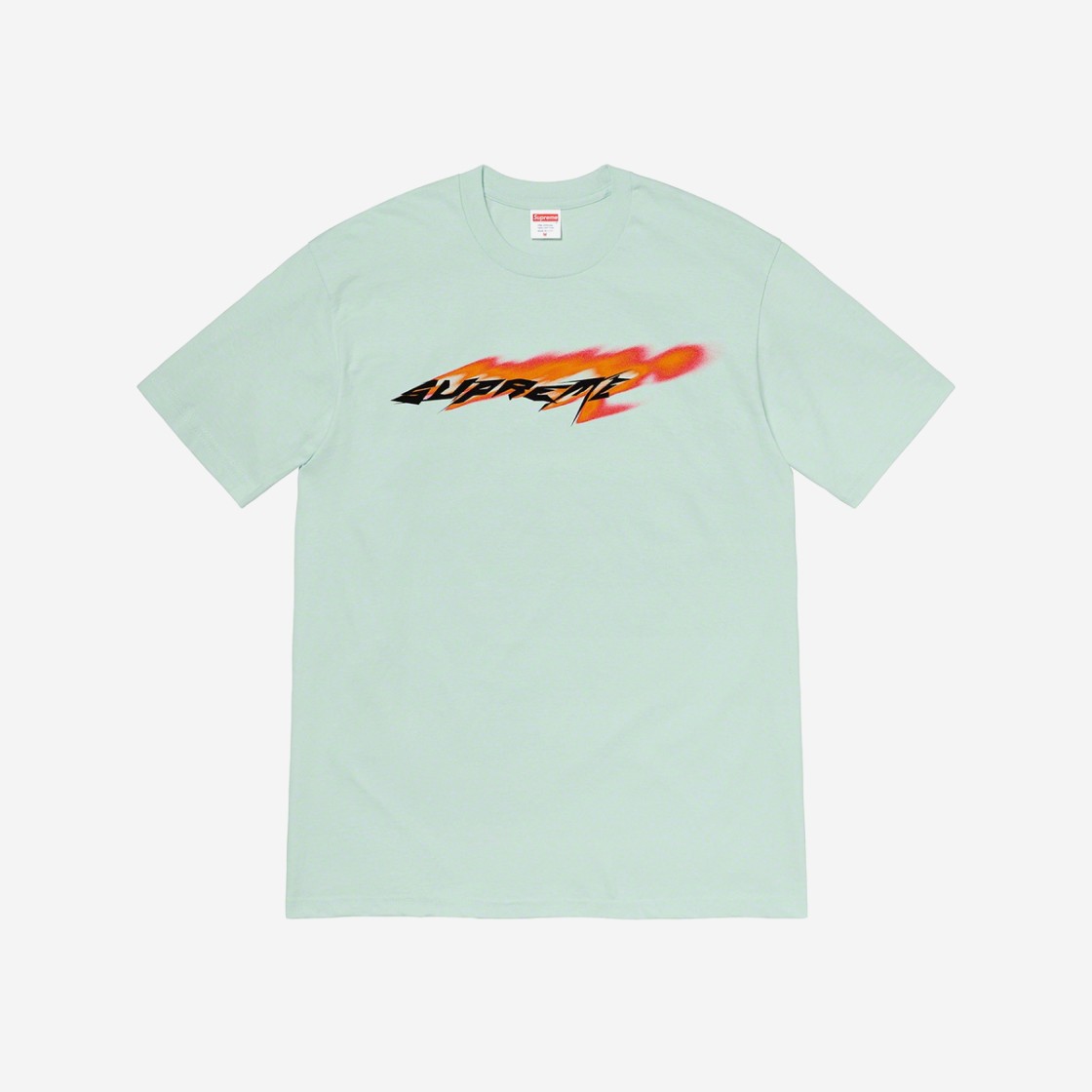 Supreme Wind T-Shirt Pale Aqua - 21SS 상세 이미지 1