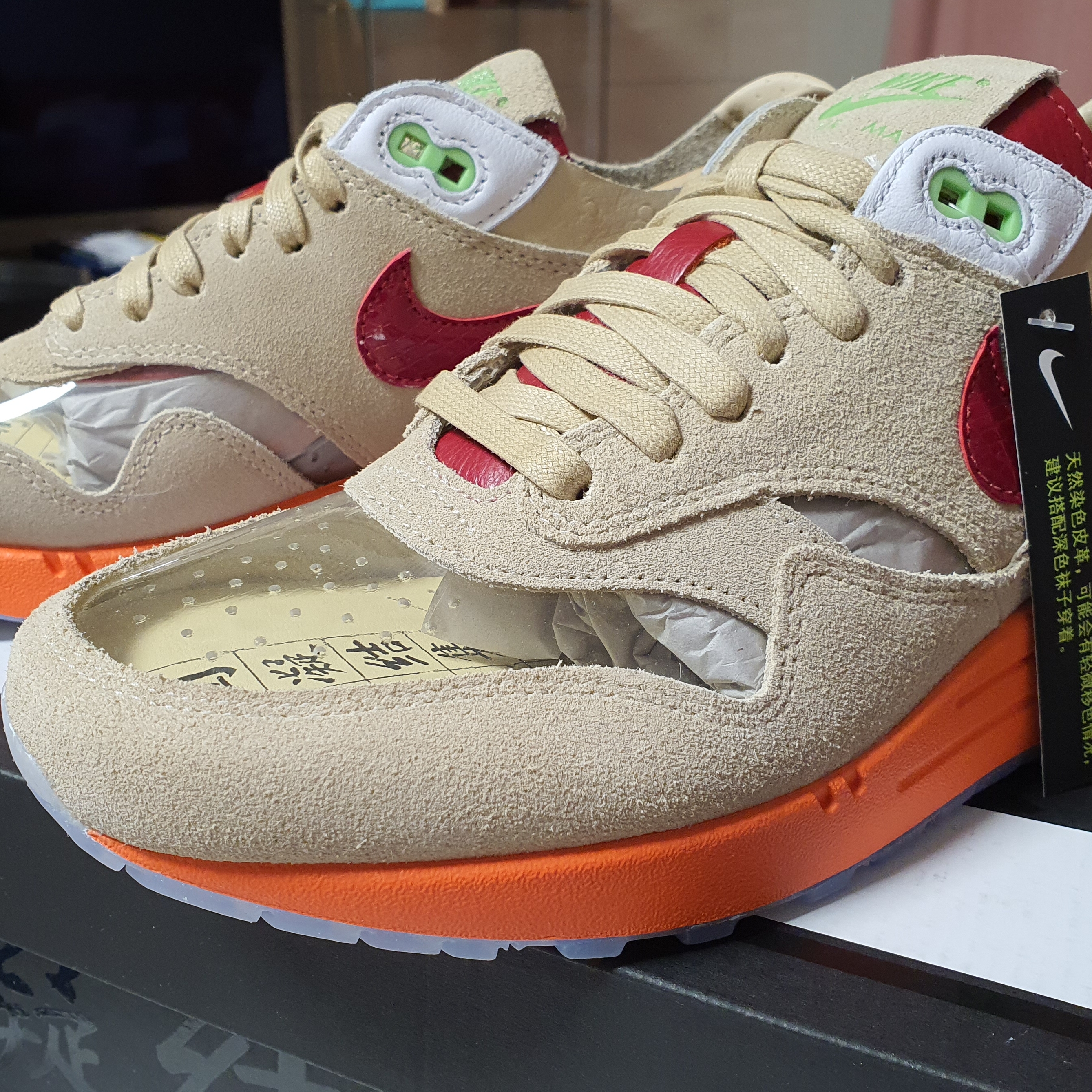 Nike x Clot Air Max 1 Net 착용 스타일 - 4