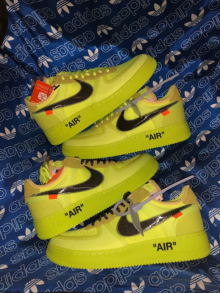 Nike x Off-White Air Force 1 Low Volt 착용 스타일 - 1