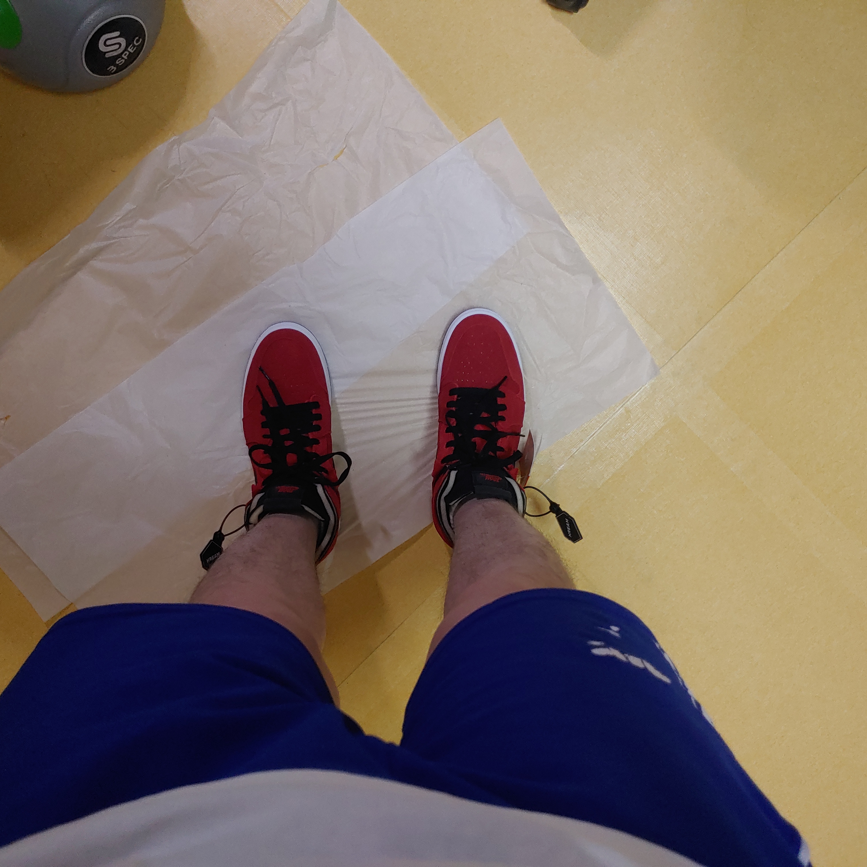 Jordan 1 Zoom Air CMFT Gym Red 착용 스타일