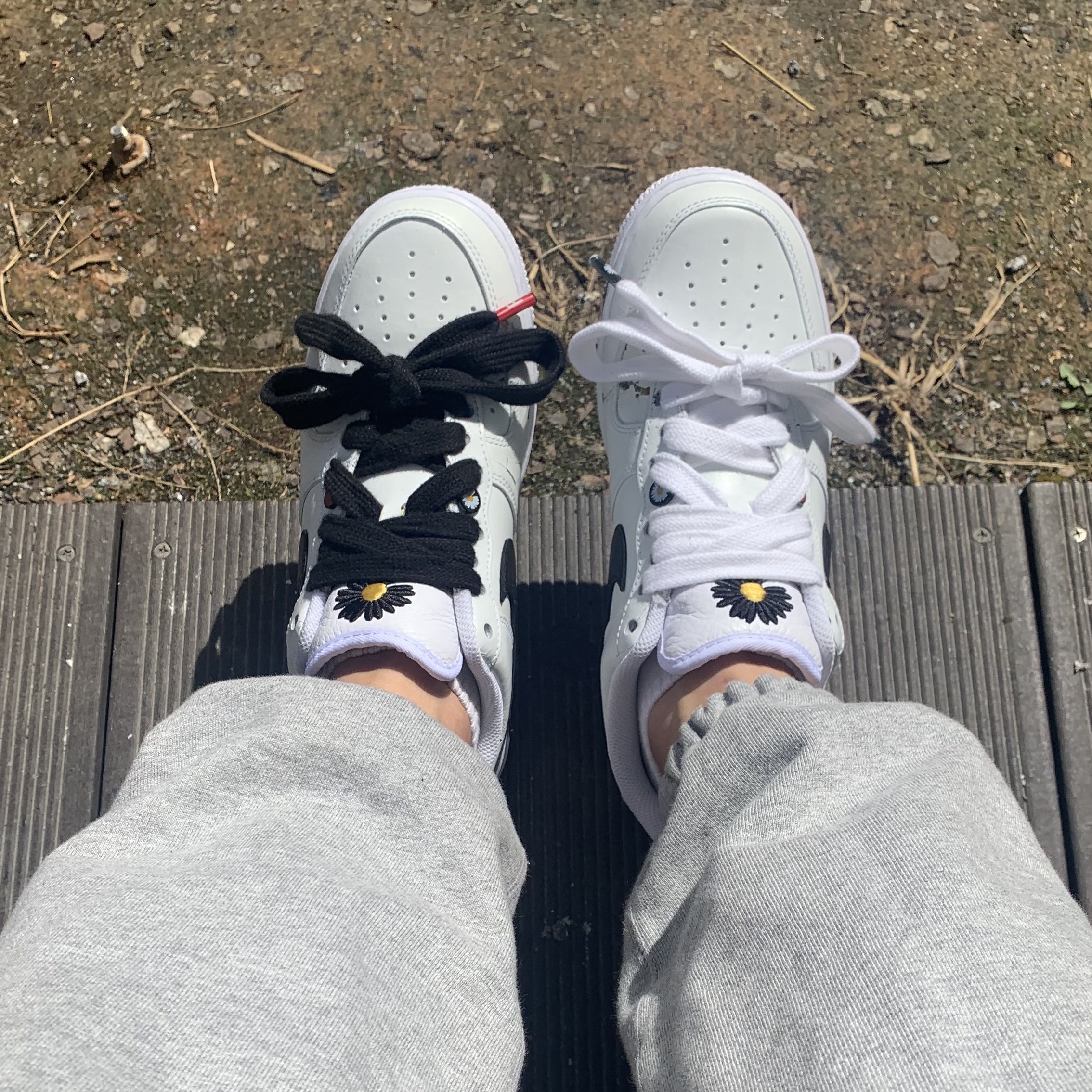 Nike x Peaceminusone Air Force 1 Low Para-Noise 2.0 착용 스타일