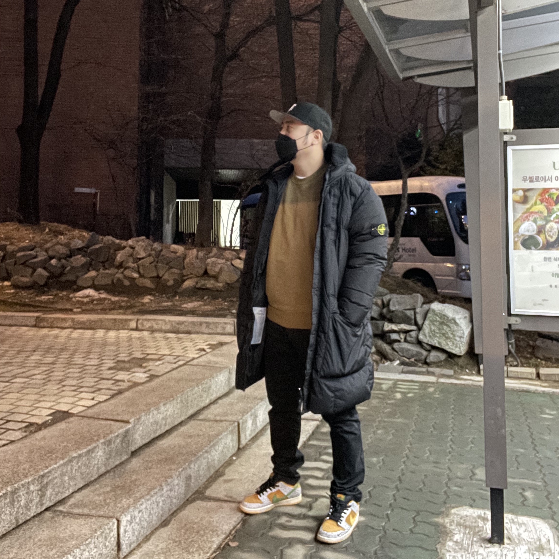 Nike SB Dunk Low Pro Safari 착용 스타일 - 1