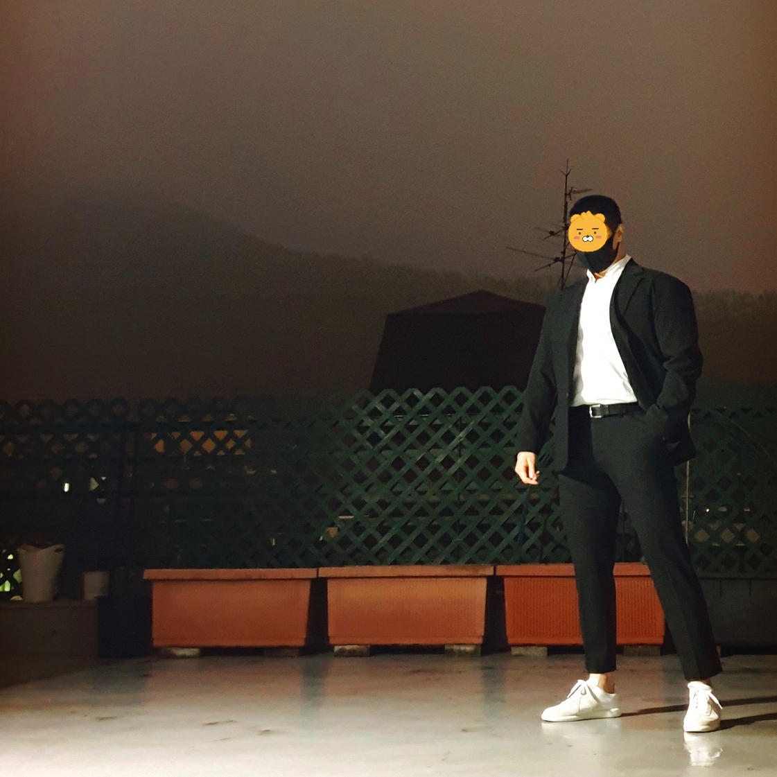 Maison Margiela Calfskin Replica Sneakers White 착용 스타일 - 1
