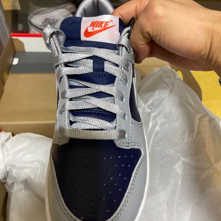 (W) Nike Dunk Low SP College Navy 착용 스타일 - 1