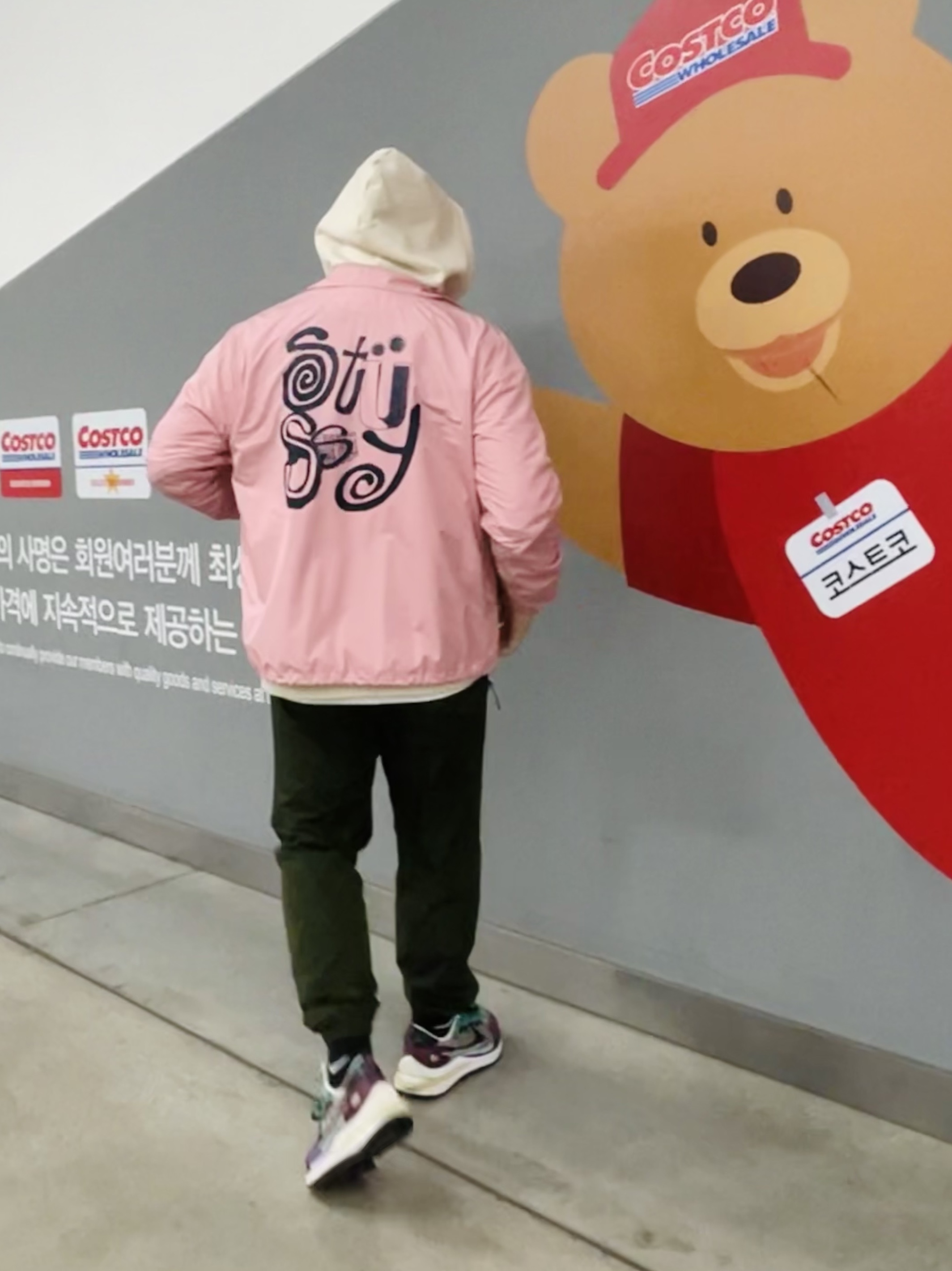 Nike x Sacai VaporWaffle String & Black Villain Red 착용 스타일 - 1