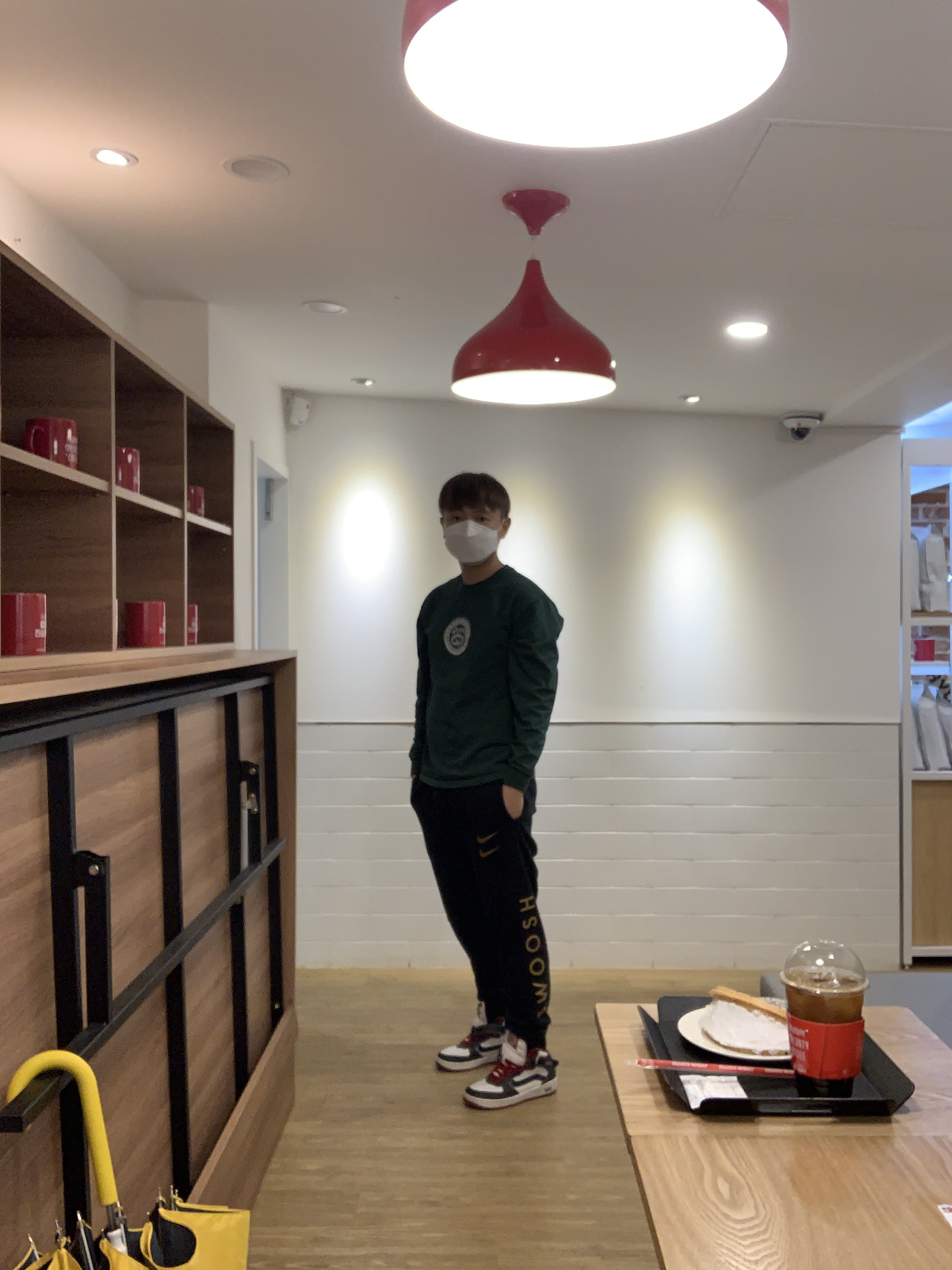 Nike x Stussy Big Swoosh LS T-Shirt Green - Asia 착용 스타일