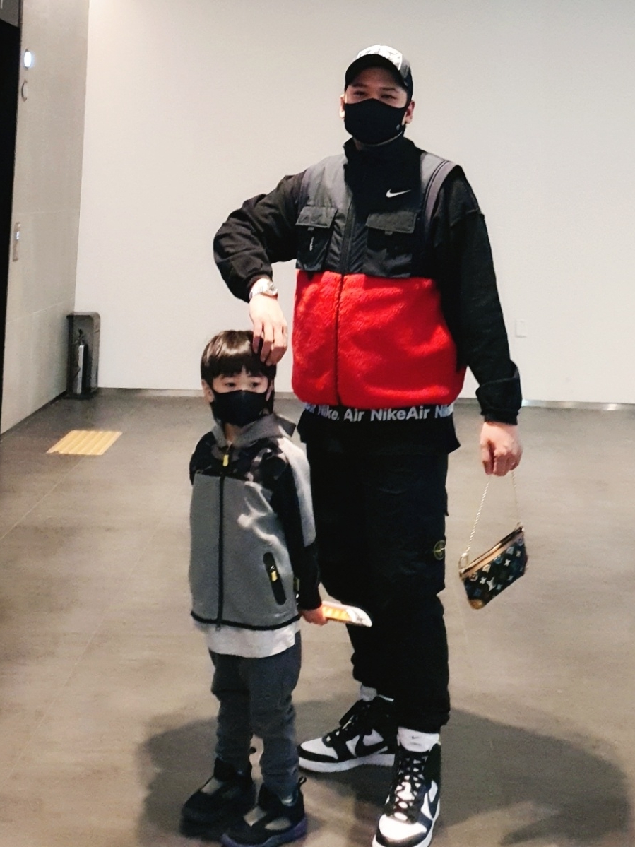Nike x Ambush Dunk High Black, Supreme x Stone Island Camo Cargo Pants Black - 19SS 착용 스타일 - 2