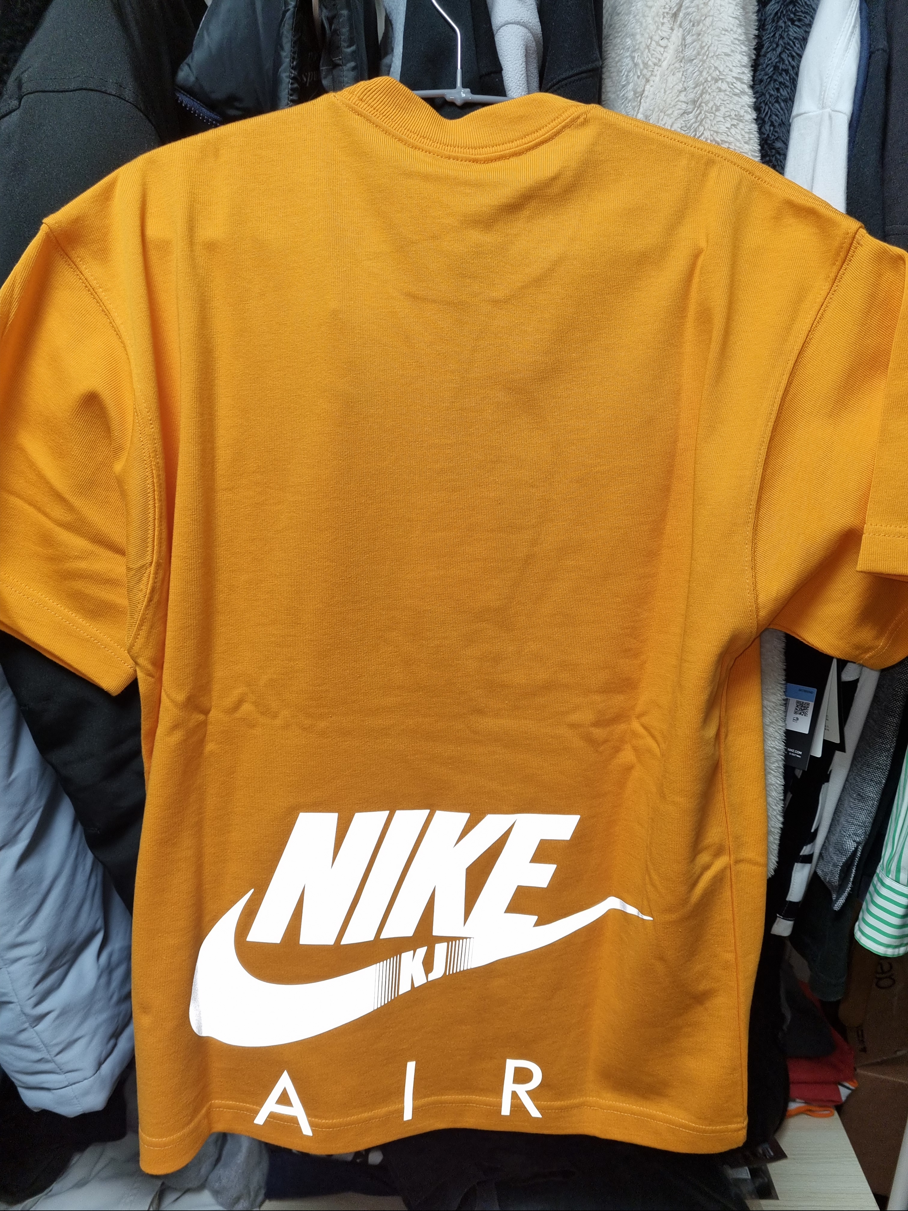 Nike x Kim Jones Oversized T-Shirt Circuit Orange - Asia 착용 스타일