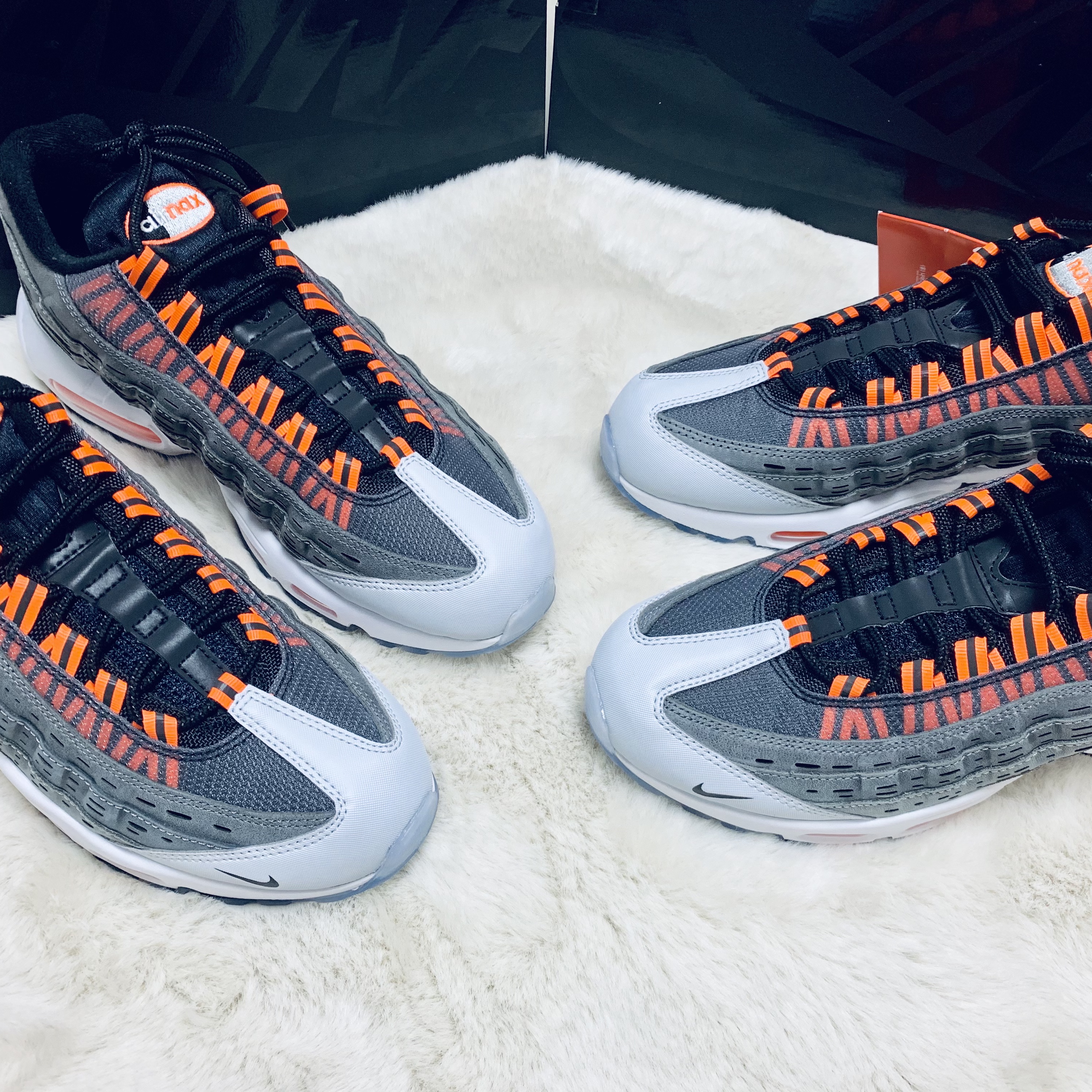 Nike x Kim Jones Air Max 95 Total Orange 착용 스타일 - 2