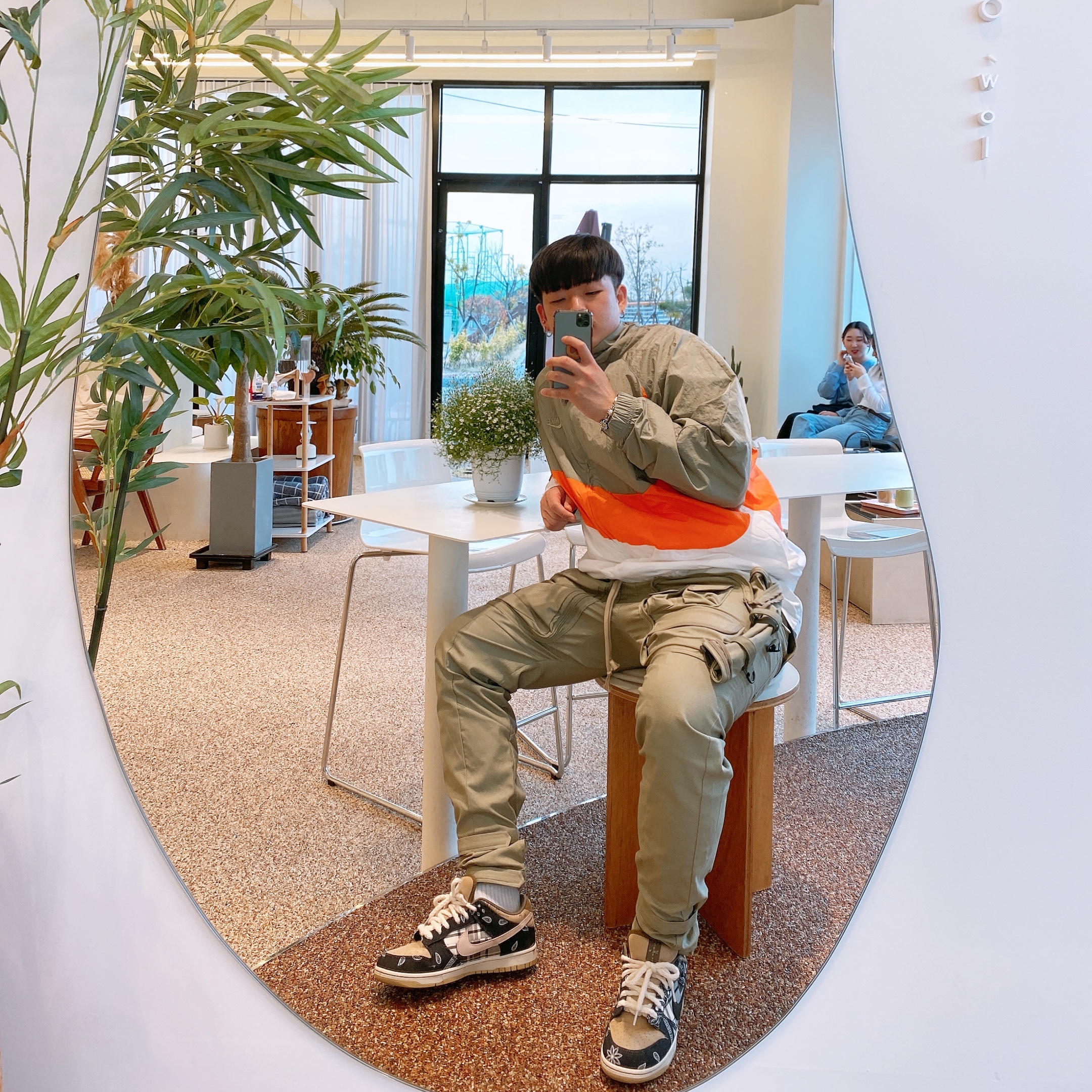 Nike x Travis Scott SB Dunk Low 착용 스타일
