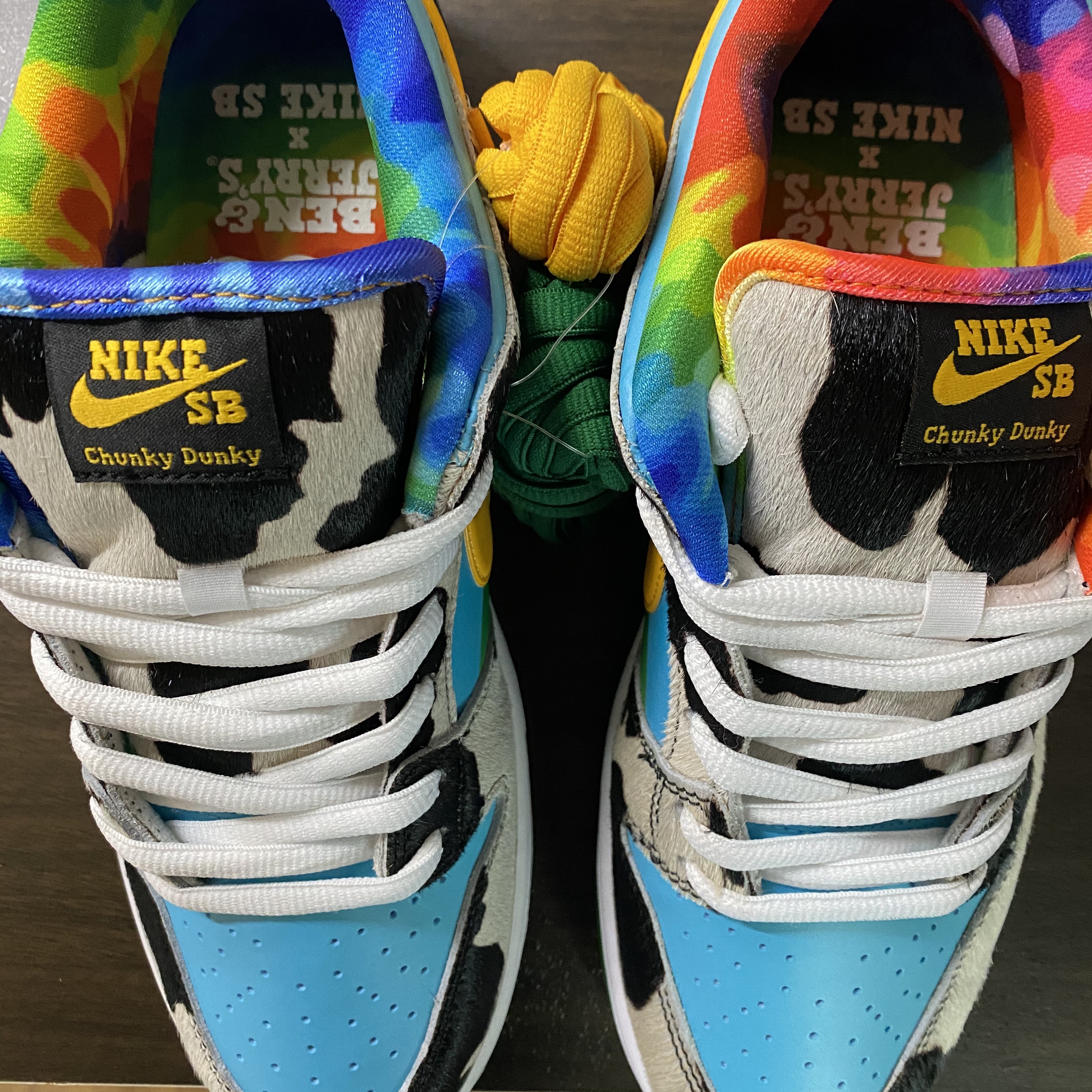 Nike x Ben & Jerry's SB Dunk Low Chunky Dunky 착용 스타일
