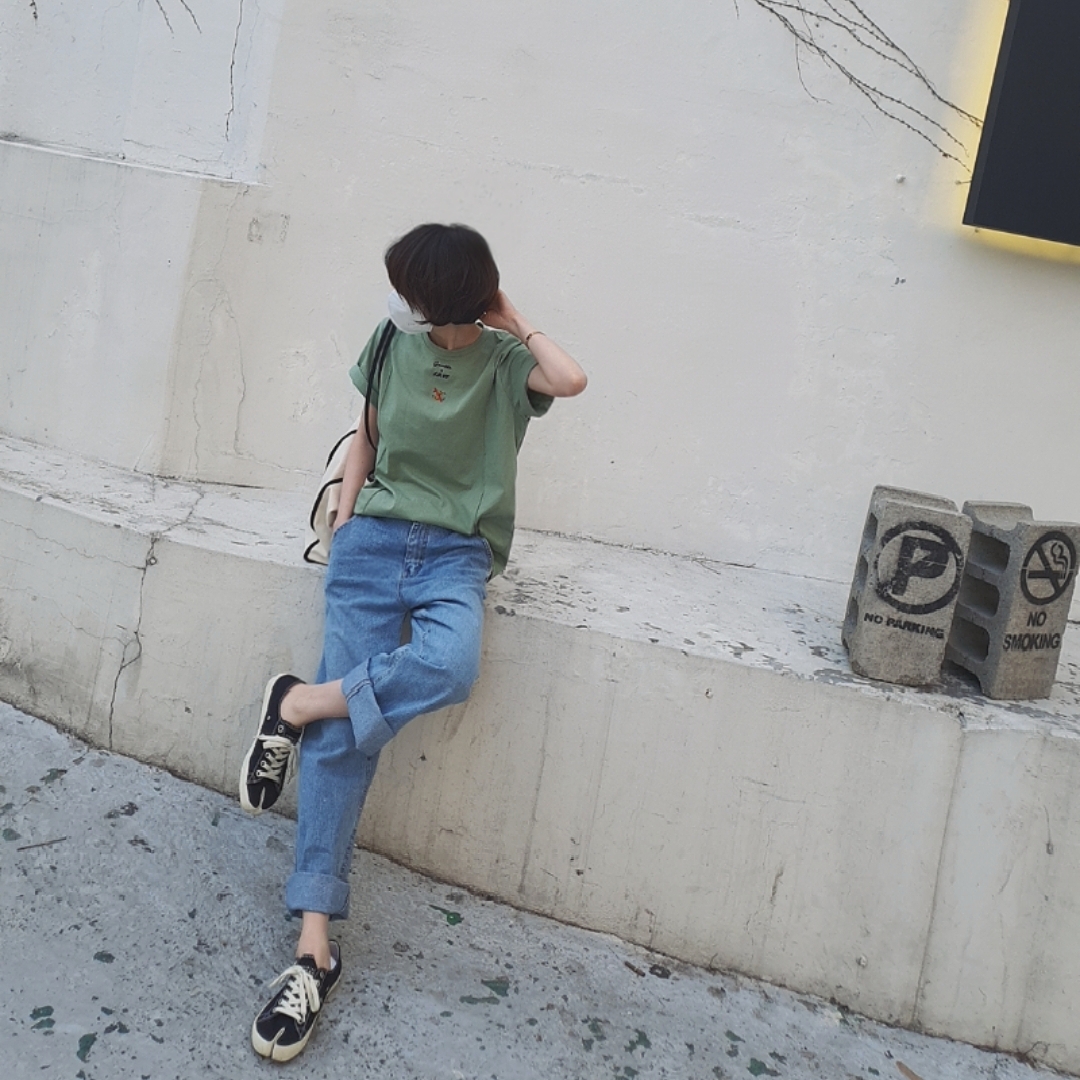 Maison Margiela Tabi Low Black 착용 스타일