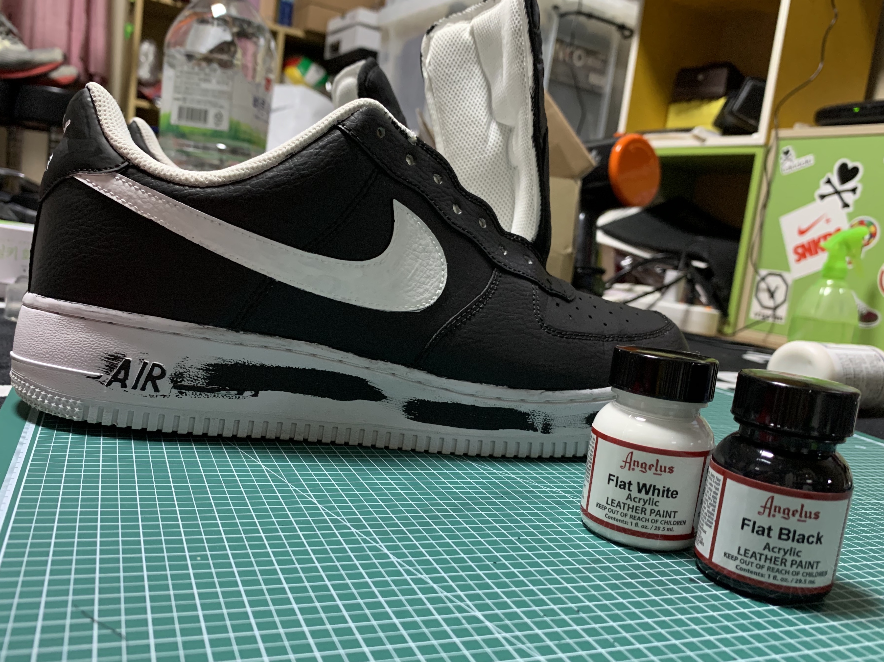 Nike Air Force 1 '07 Craft White Photon Dust 착용 스타일 - 1