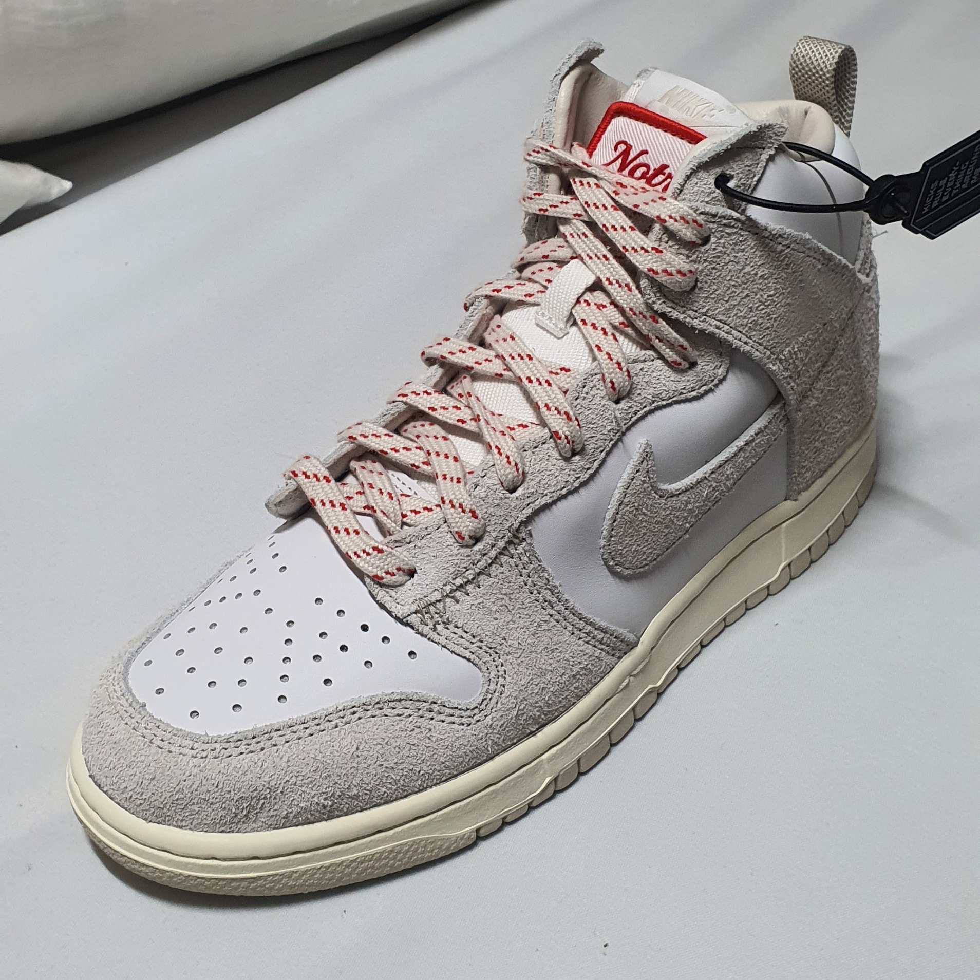 Nike x Notre Dunk High Light Orewood Brown 착용 스타일