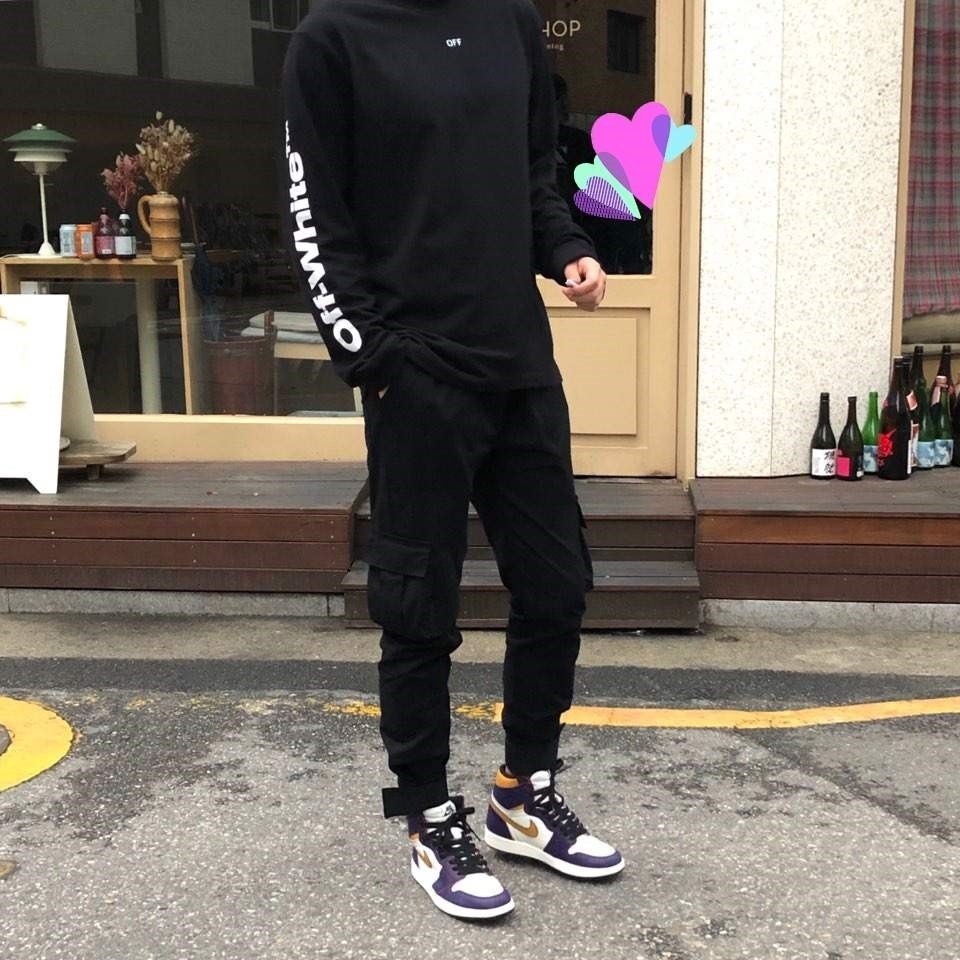 Jordan 1 Retro High OG Defiant SB LA to Chicago 착용 스타일 - 1