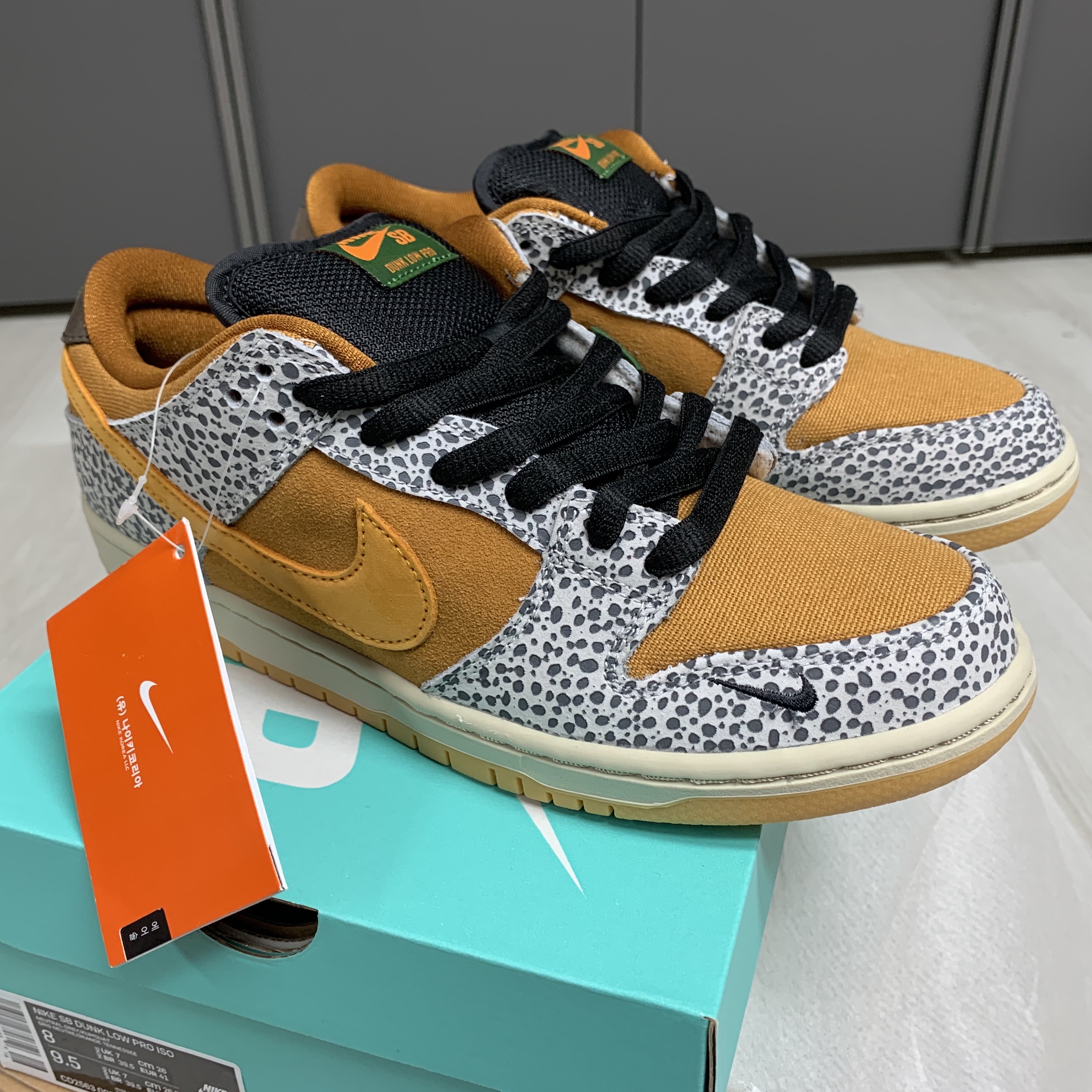 Nike SB Dunk Low Pro Safari 착용 스타일
