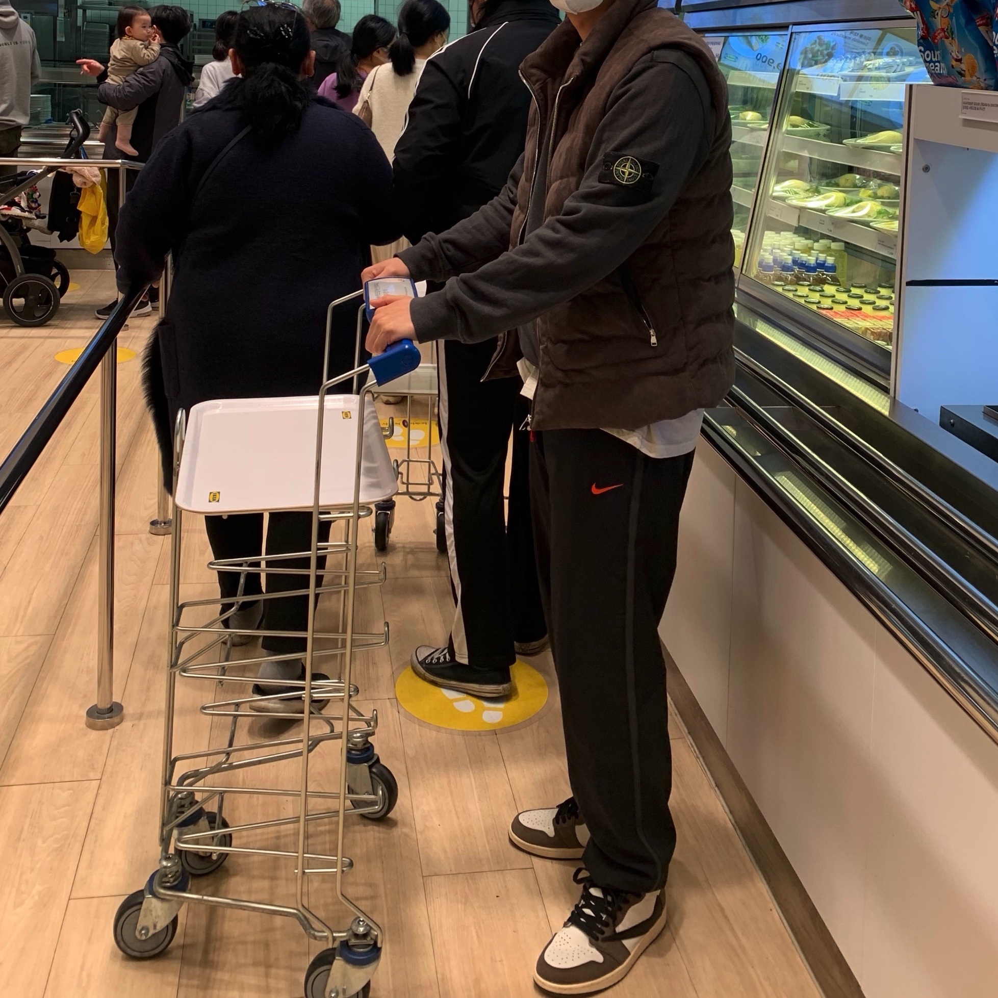 Jordan 1 x Travis Scott Retro High OG SP Mocha 착용 스타일