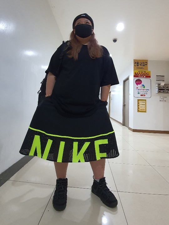 Nike Air More Uptempo Black Reflective 2017/2018 착용 스타일