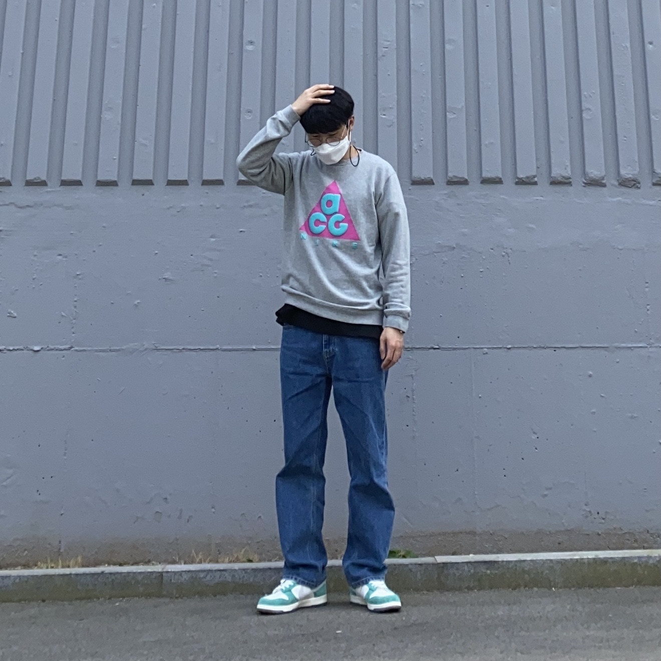 Nike x Kasina Dunk Low Road Sign - Kasina Exclusive 착용 스타일