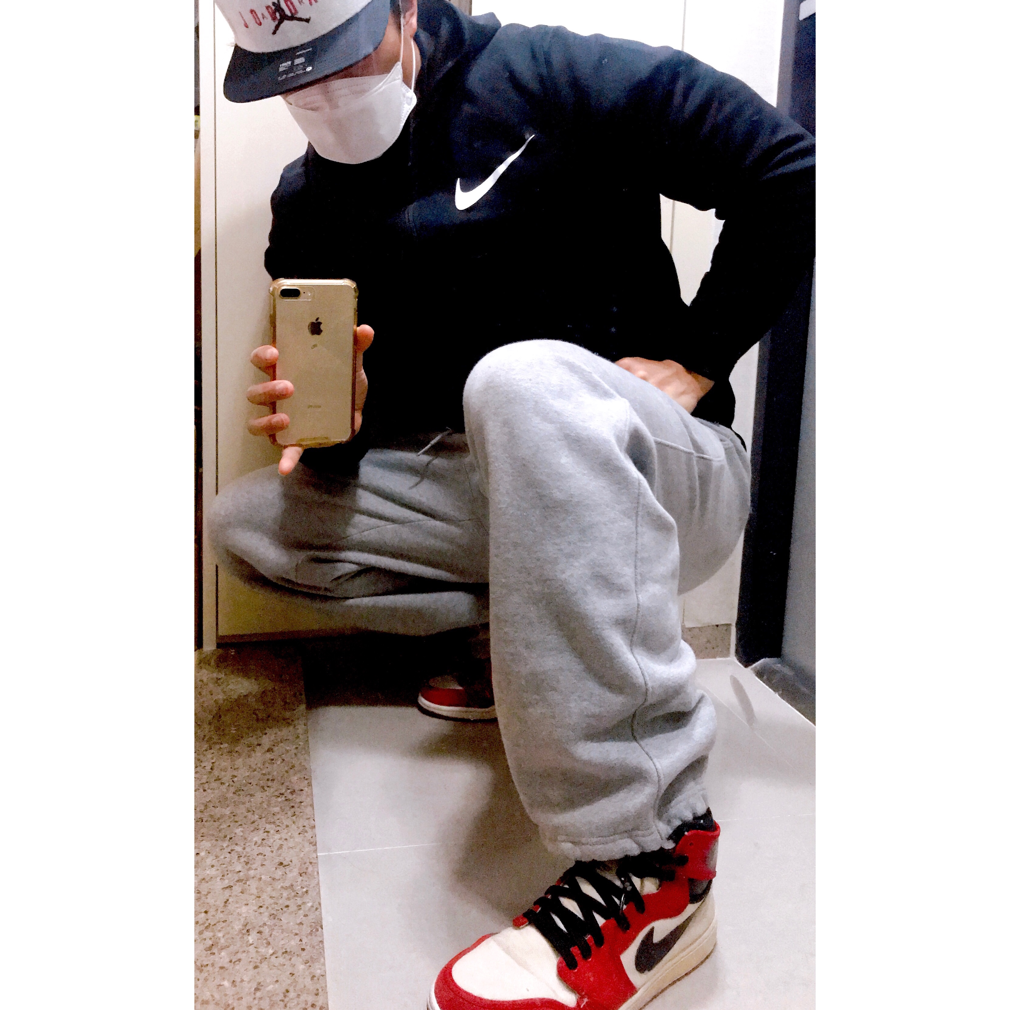 Jordan 1 Retro KO High Chicago Vintage 착용 스타일