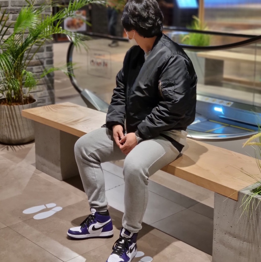 Jordan 1 Retro High OG Court Purple 2020 착용 스타일