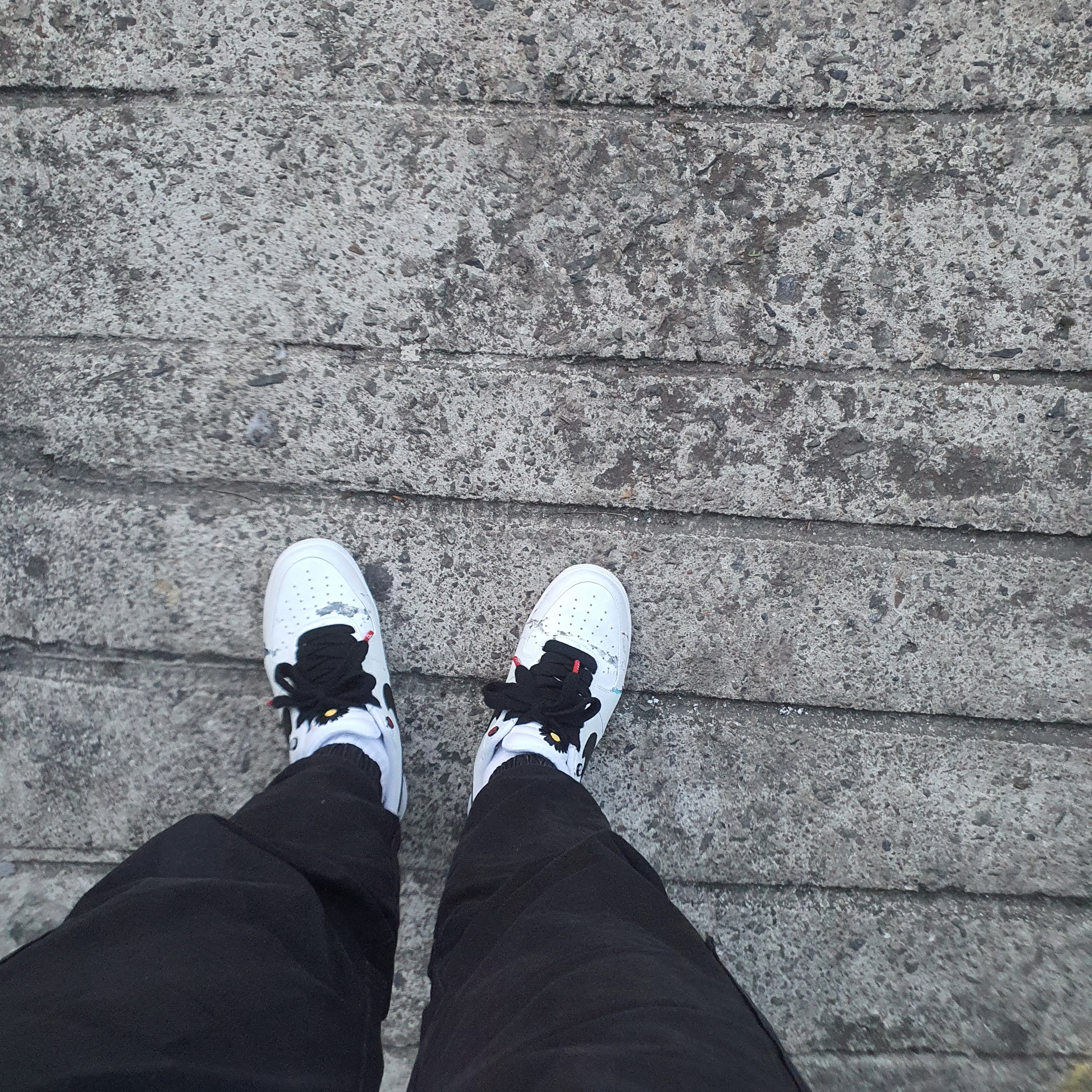 Nike x Peaceminusone Air Force 1 Low Para-Noise 2.0 착용 스타일