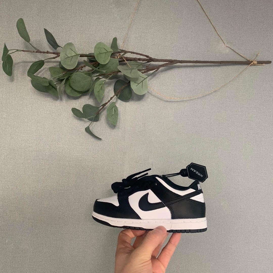 (PS) Nike Dunk Low Black, (TD) Nike Dunk Low Black 착용 스타일 - 1