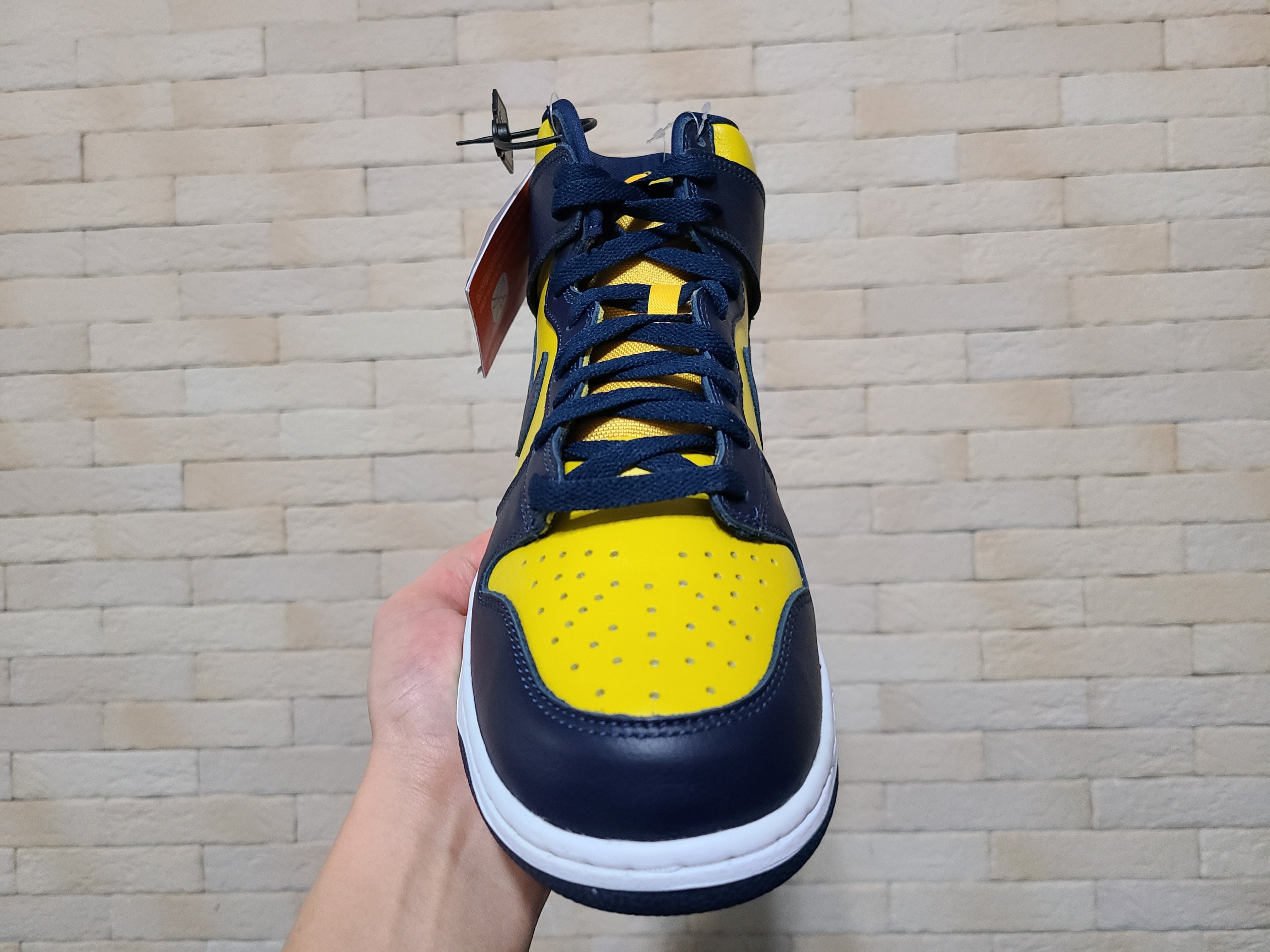 Nike Dunk High SP Maize & Blue 착용 스타일 - 4