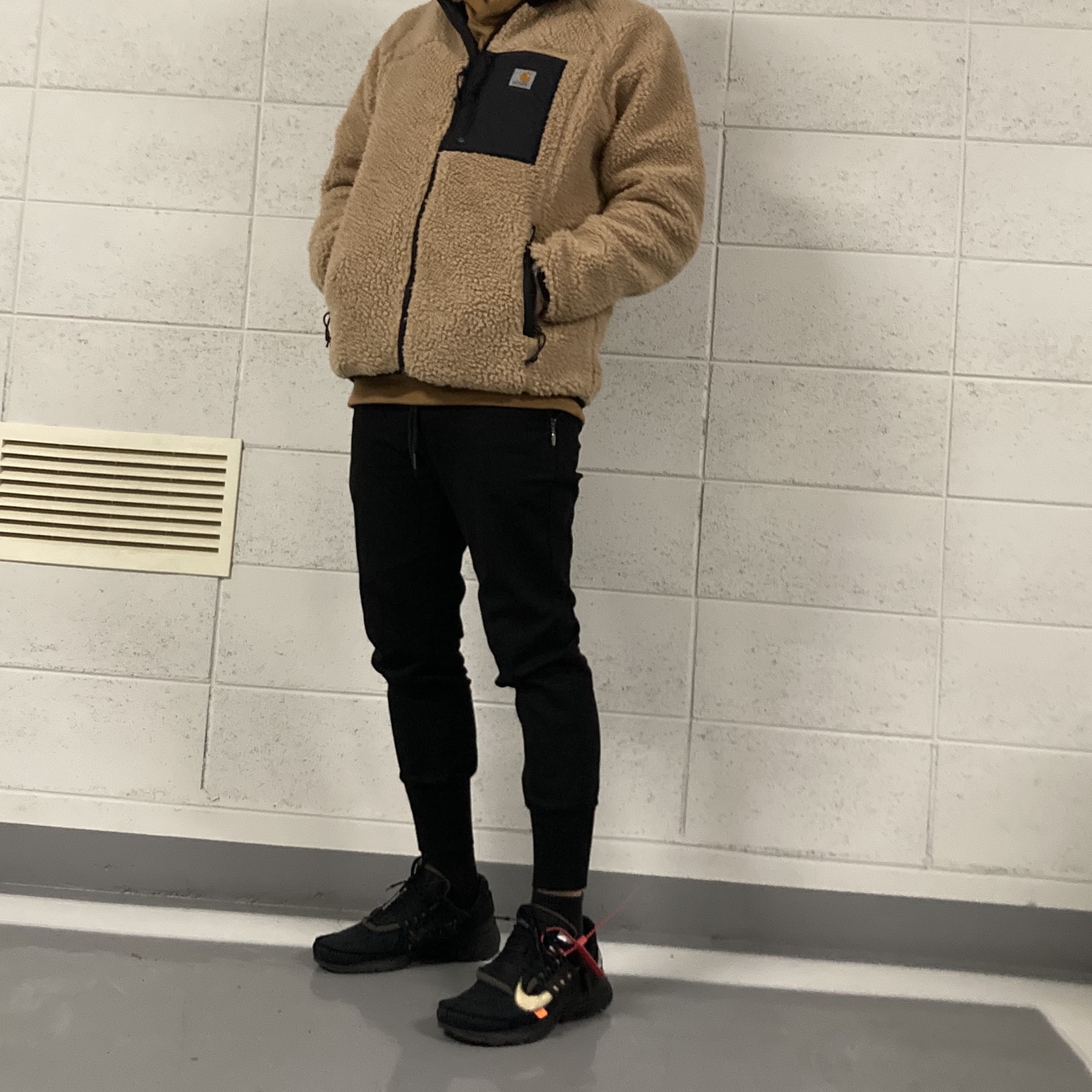 Nike x Off-White Air Presto Black 착용 스타일