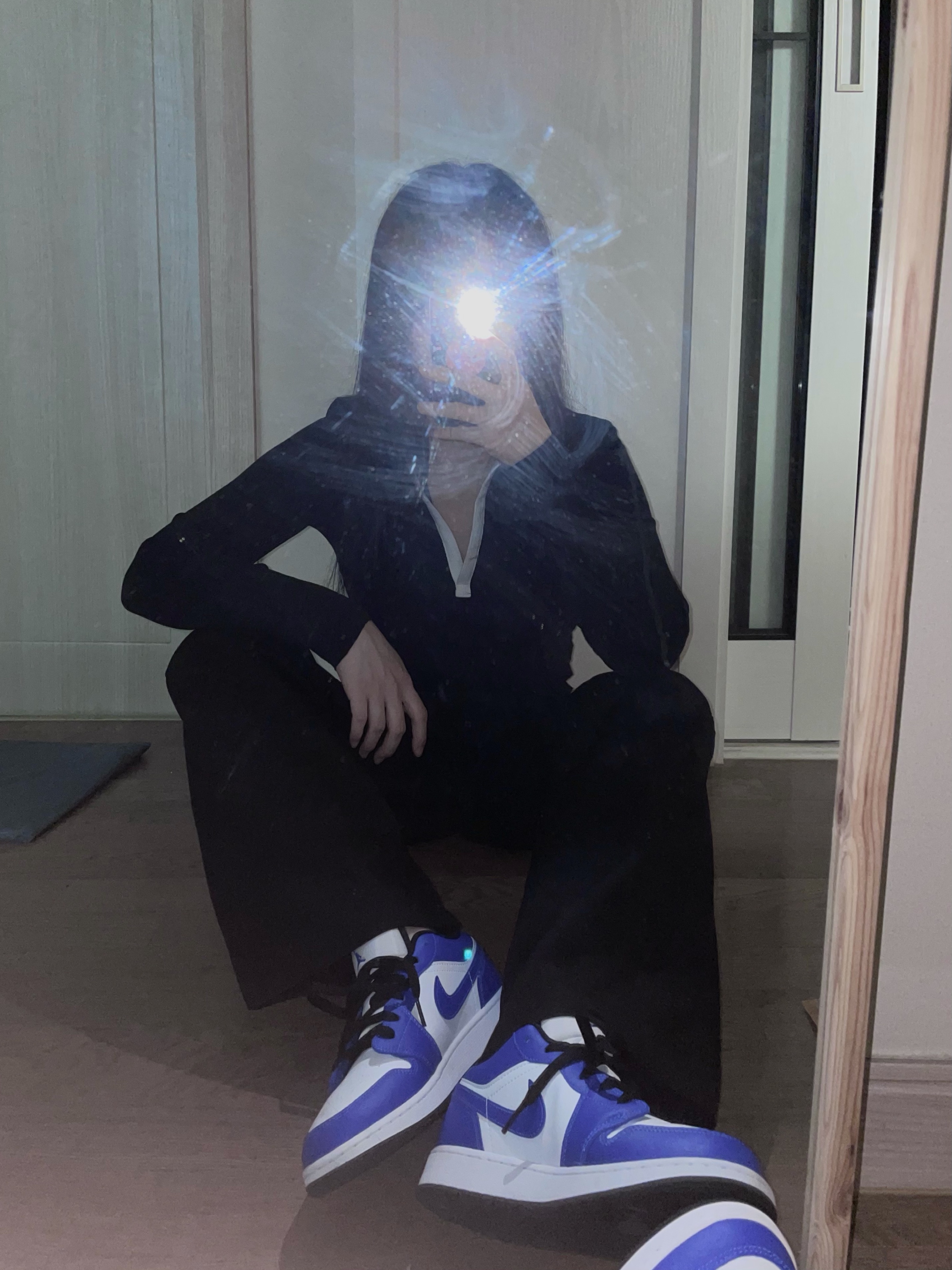 (GS) Jordan 1 Low Game Royal, Jordan 1 Low Hyper Royal 착용 스타일