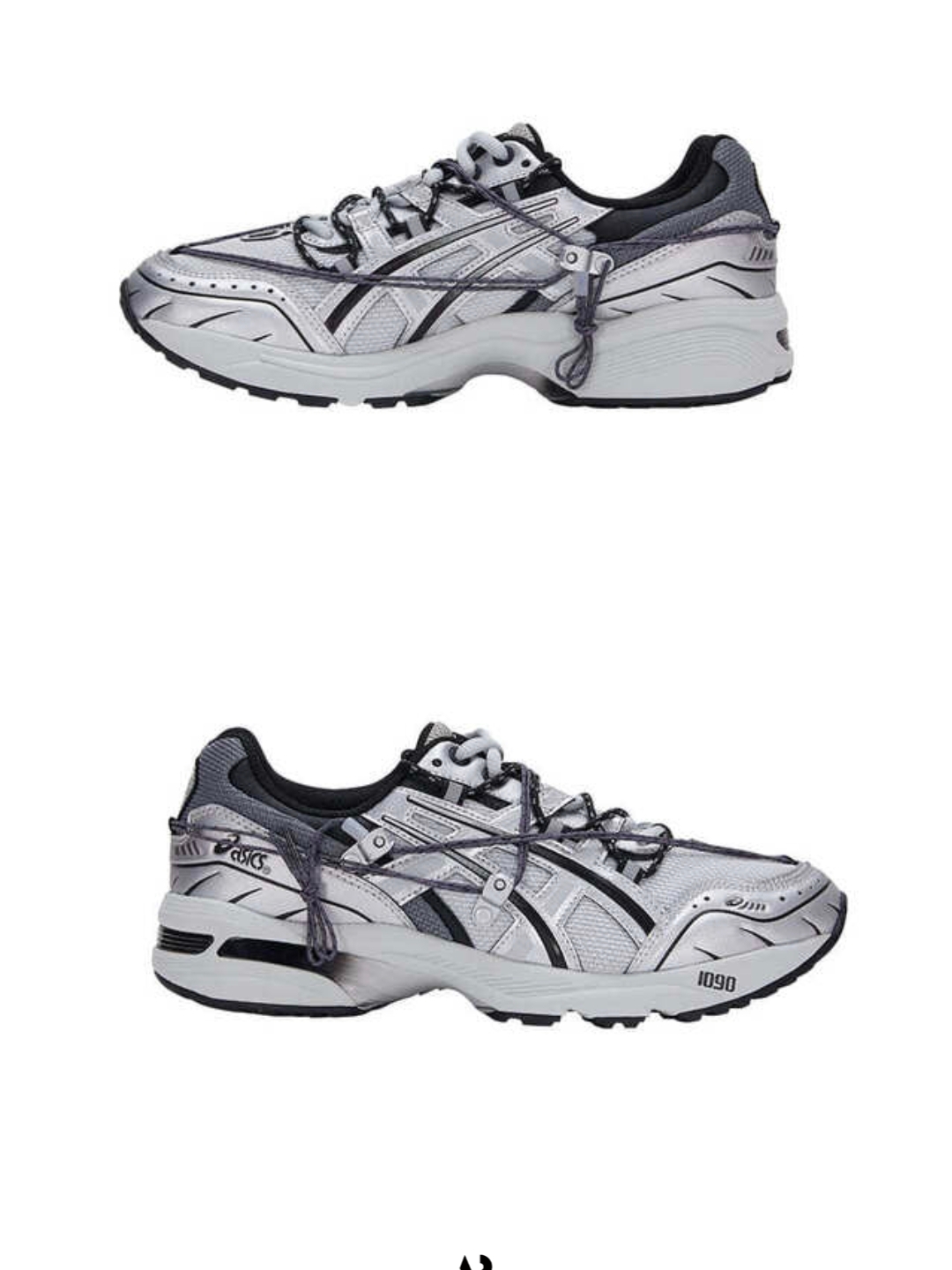 Asics x Andersson Bell Gel-1090 Glacier Grey Silver 착용 스타일 - 2