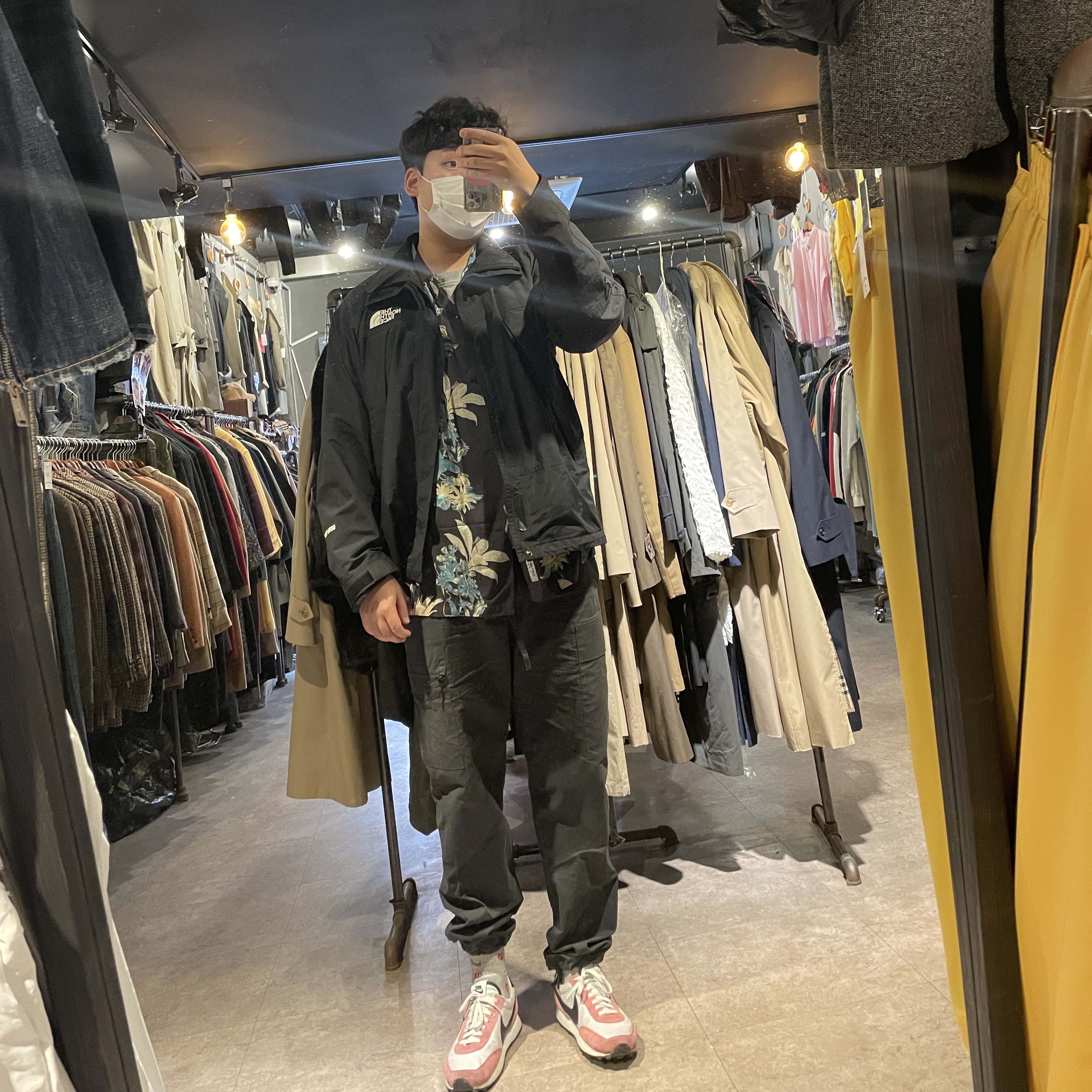 (W) Nike Daybreak Desert Berry 착용 스타일 - 1