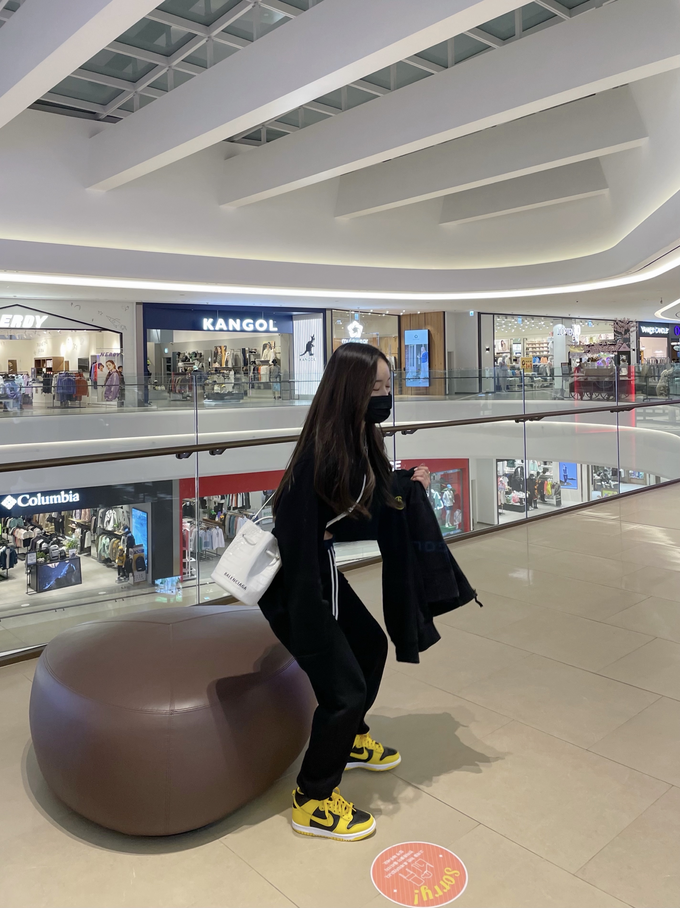 Nike Dunk High SP Varsity Maize 착용 스타일 - 3