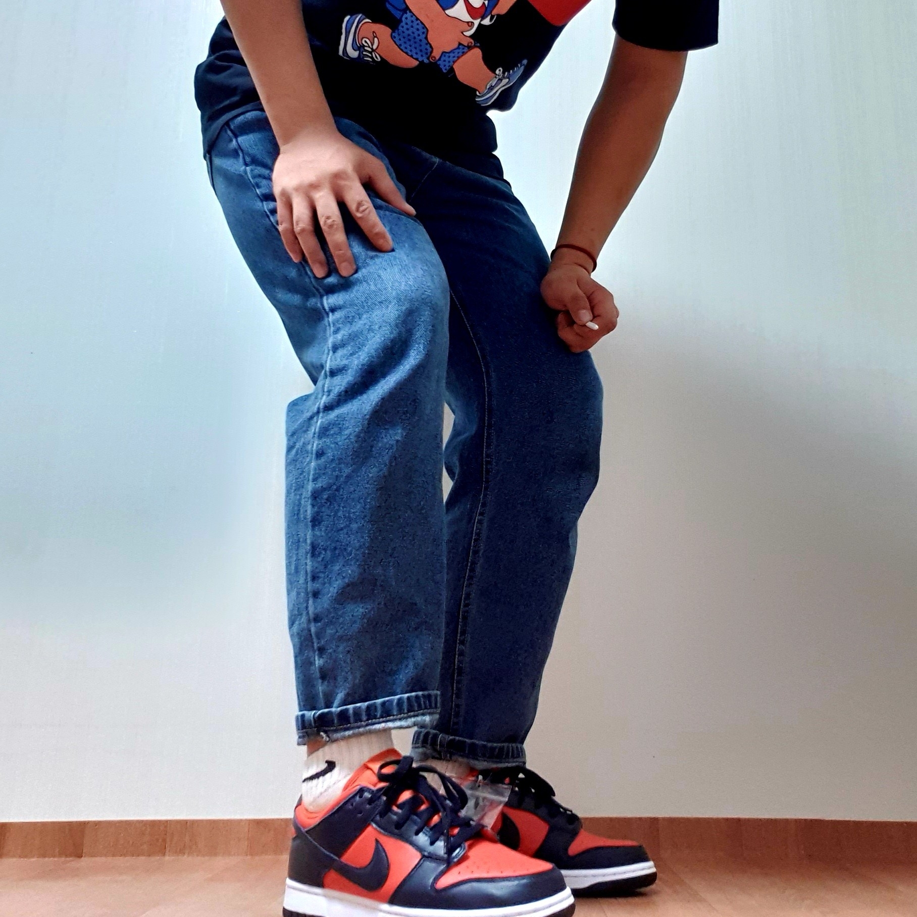Nike Dunk Low SP Champ Colors 착용 스타일