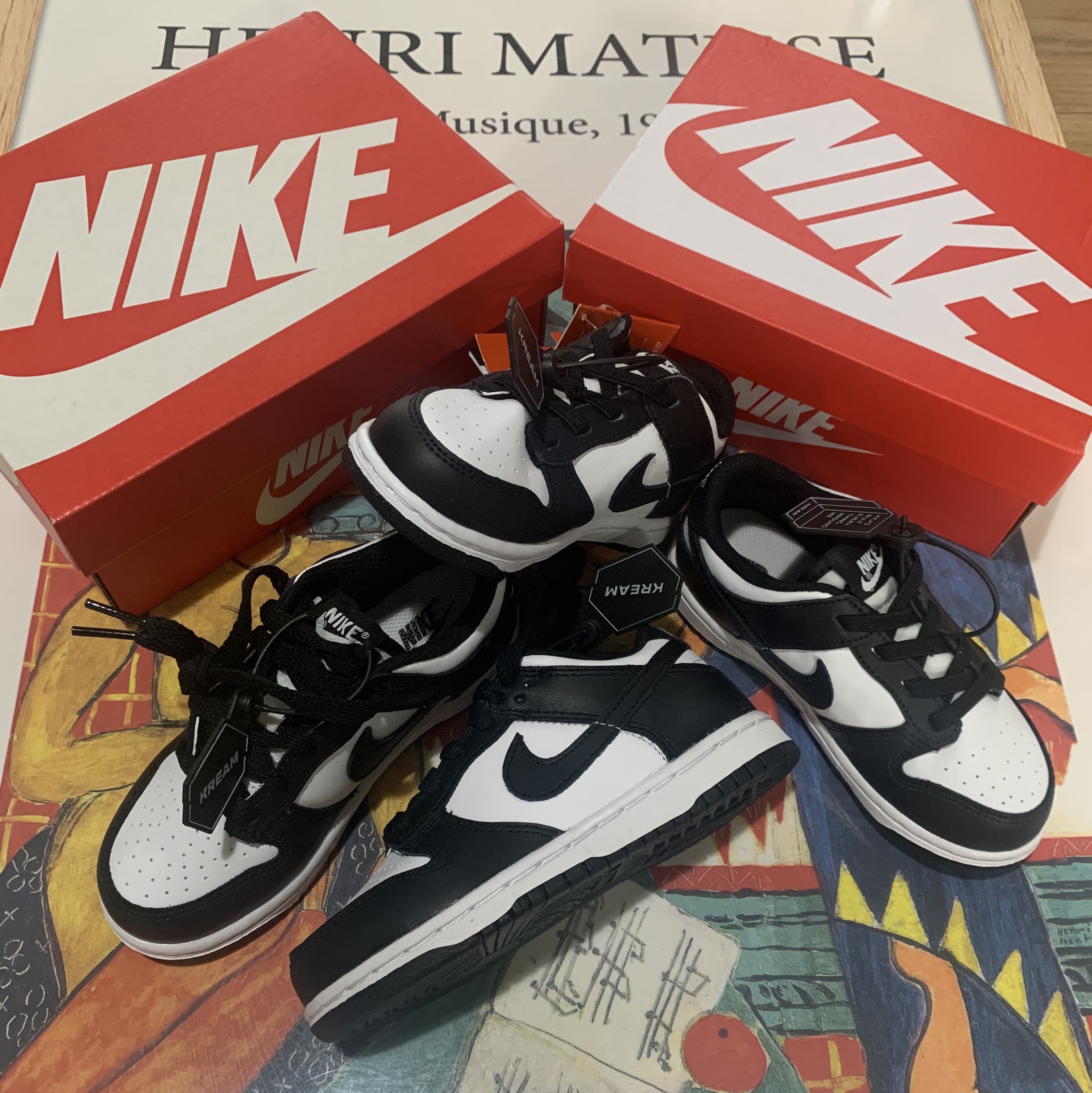 (PS) Nike Dunk Low Black, (TD) Nike Dunk Low Black 착용 스타일 - 2
