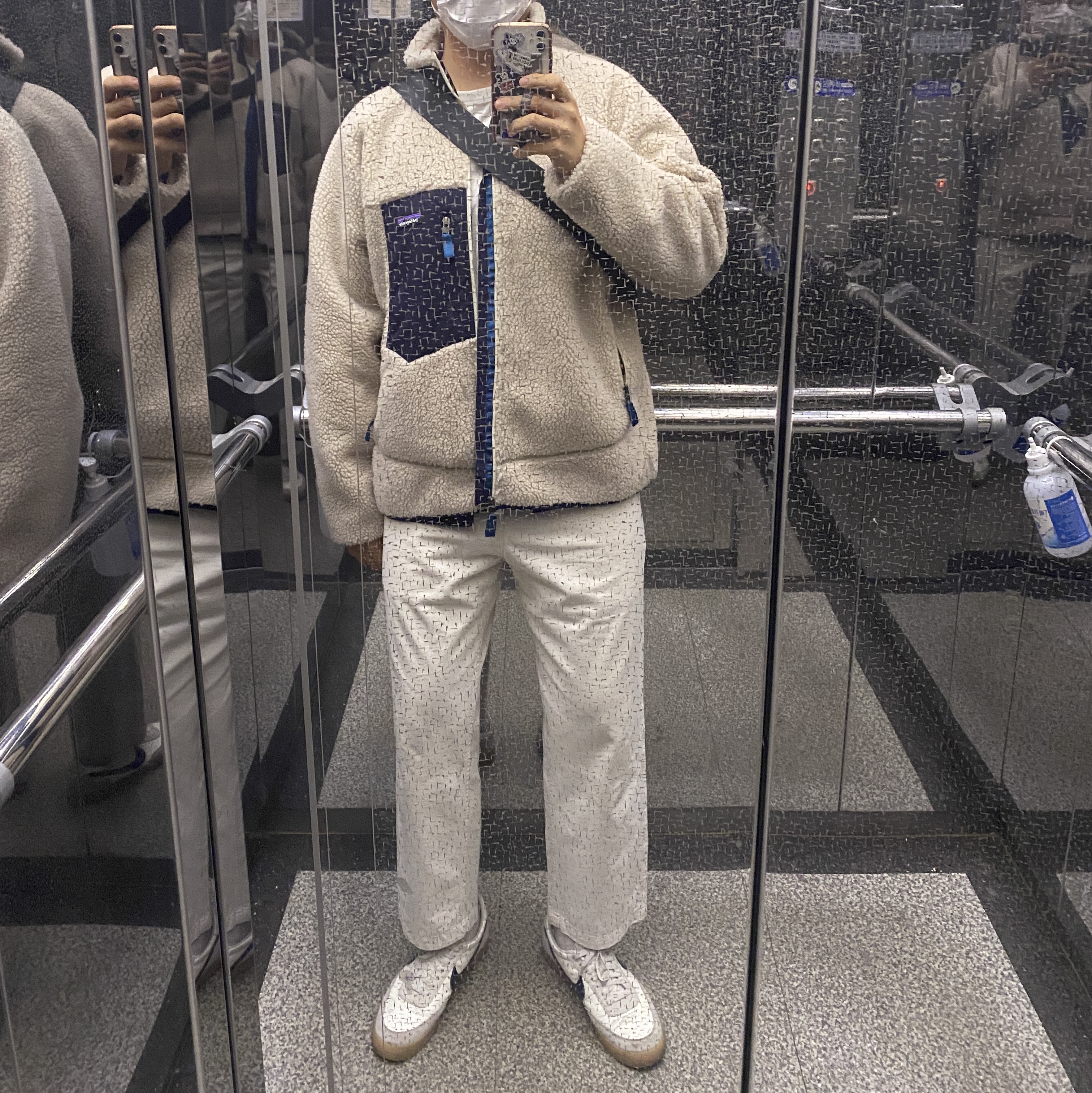 Nike x J.Crew Killshot 2 Sail Midnight Navy 착용 스타일