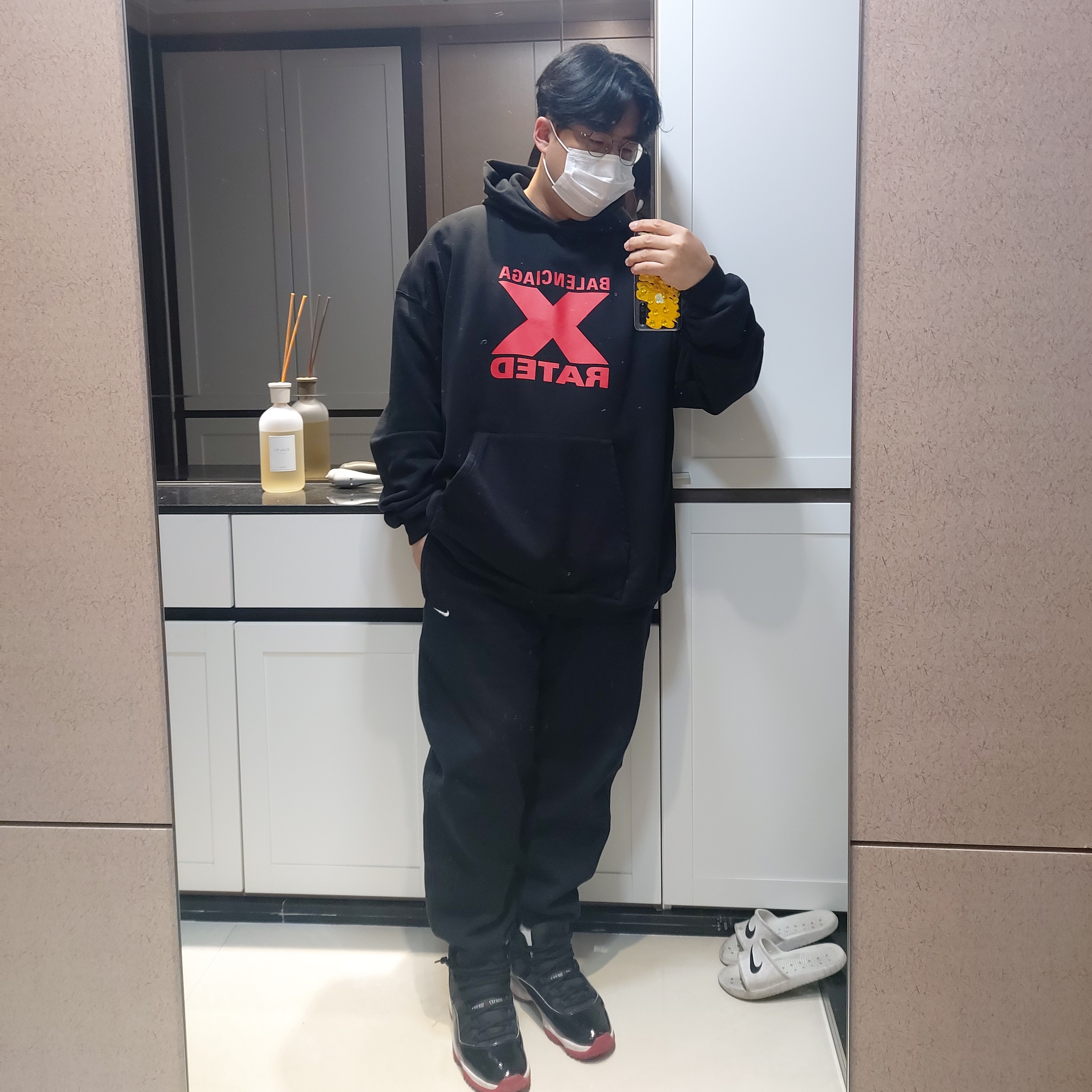 Jordan 11 Retro Bred 2019 착용 스타일