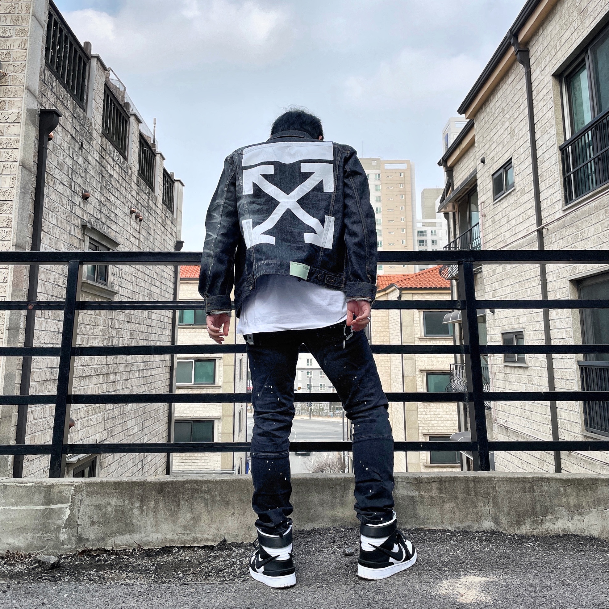 Nike x Ambush Dunk High Black 착용 스타일